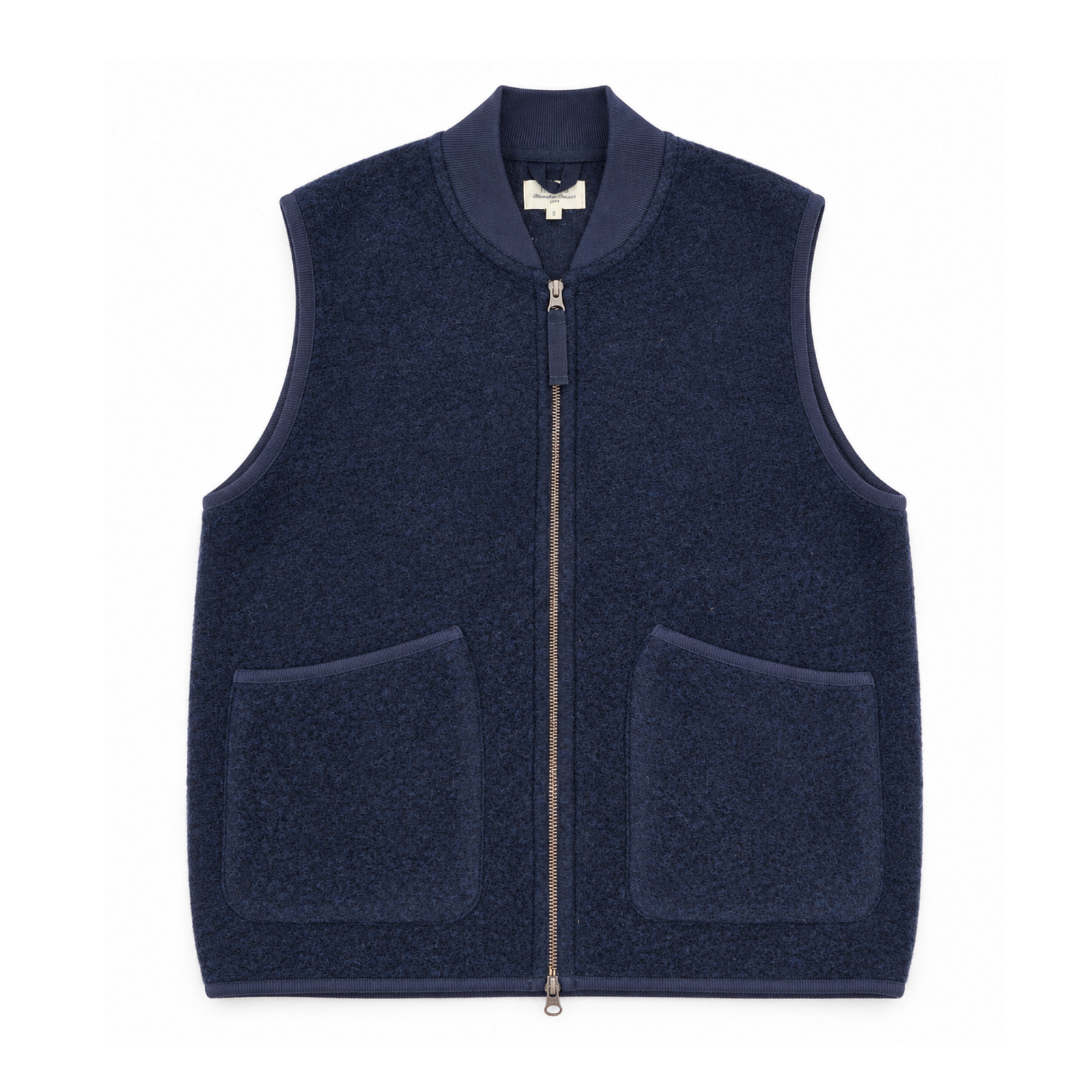 Gilet Boiled Uomo Navy