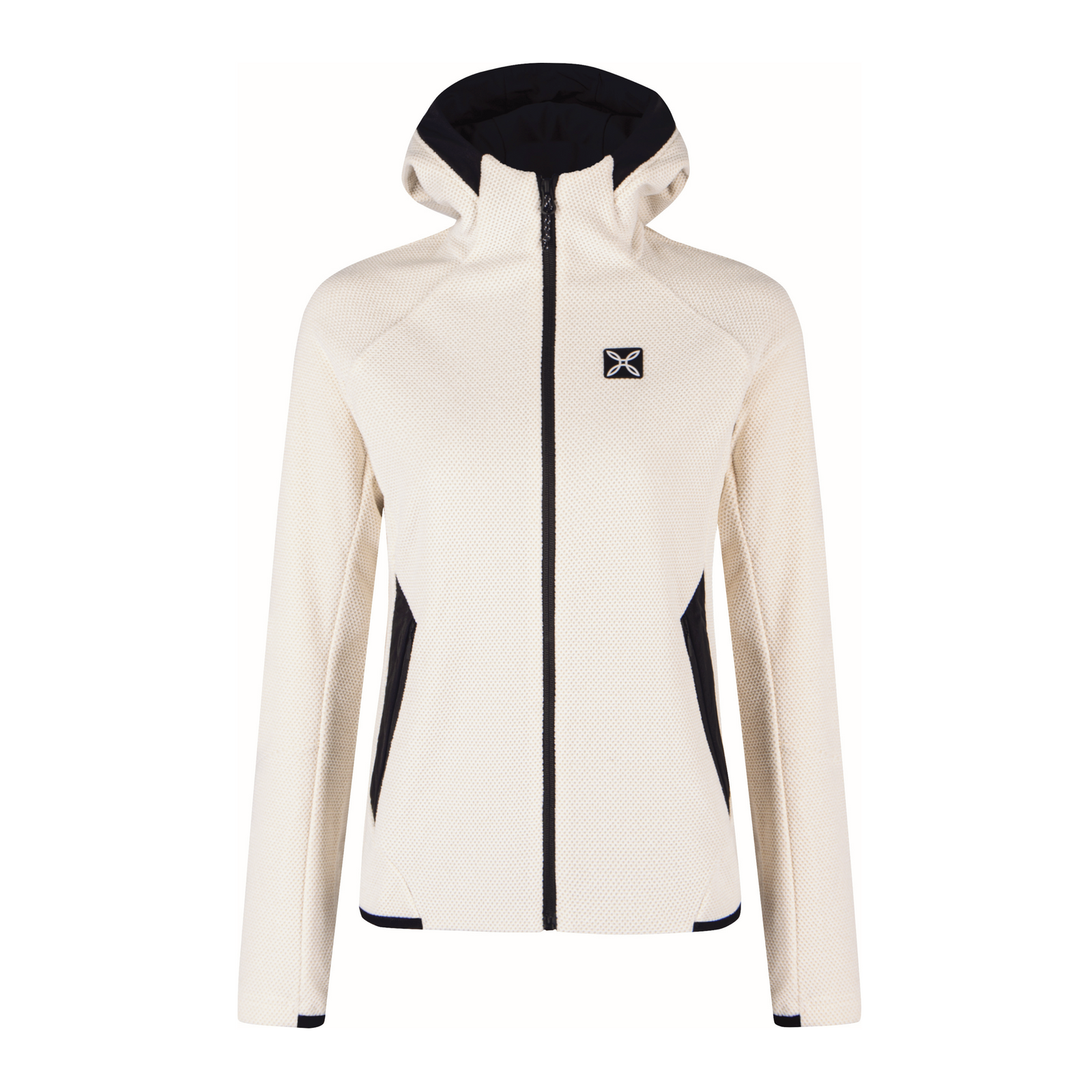 Maglia Argo Hooded Donna Cream