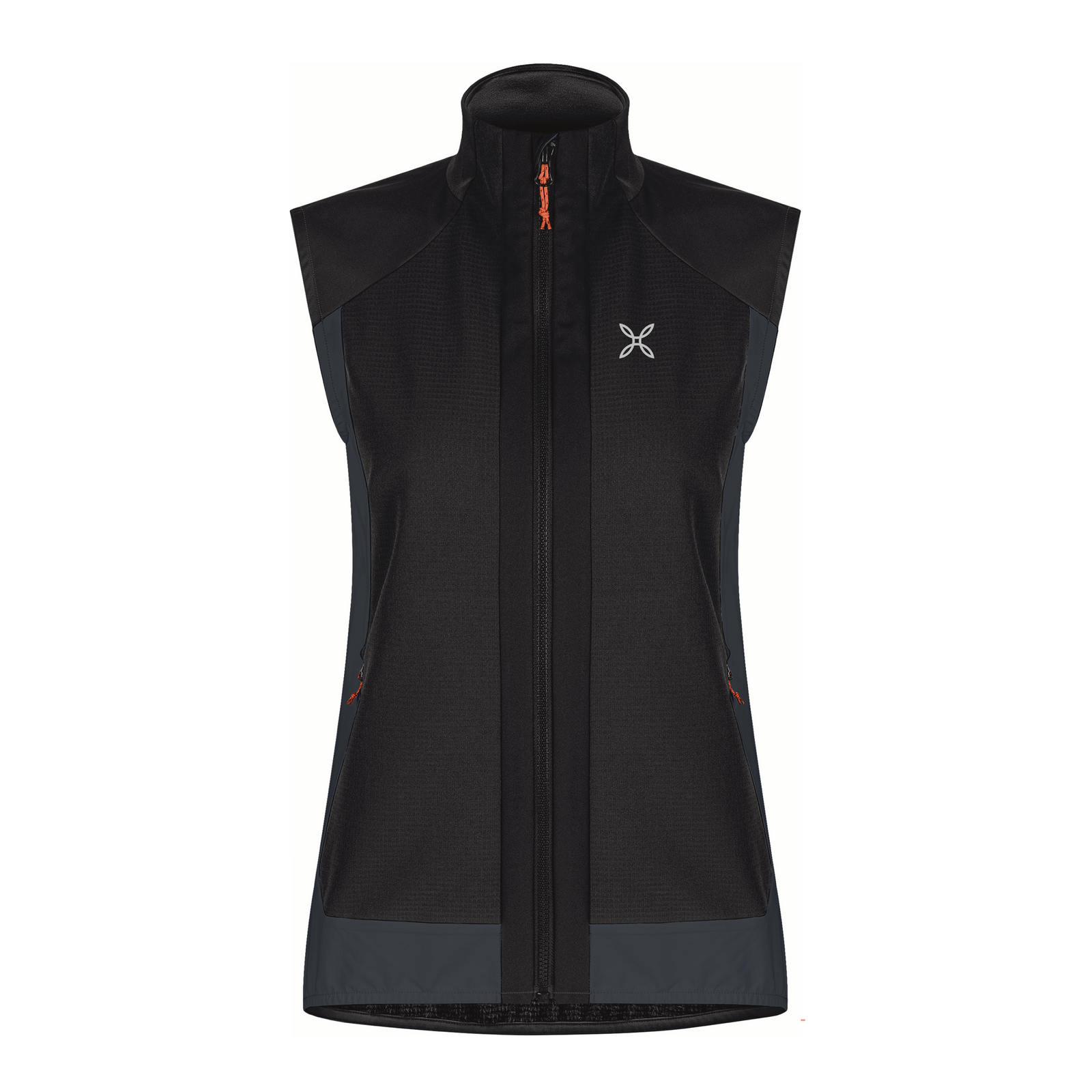 Giacca Dolomiti Wind Hooded Donna Black/Melon