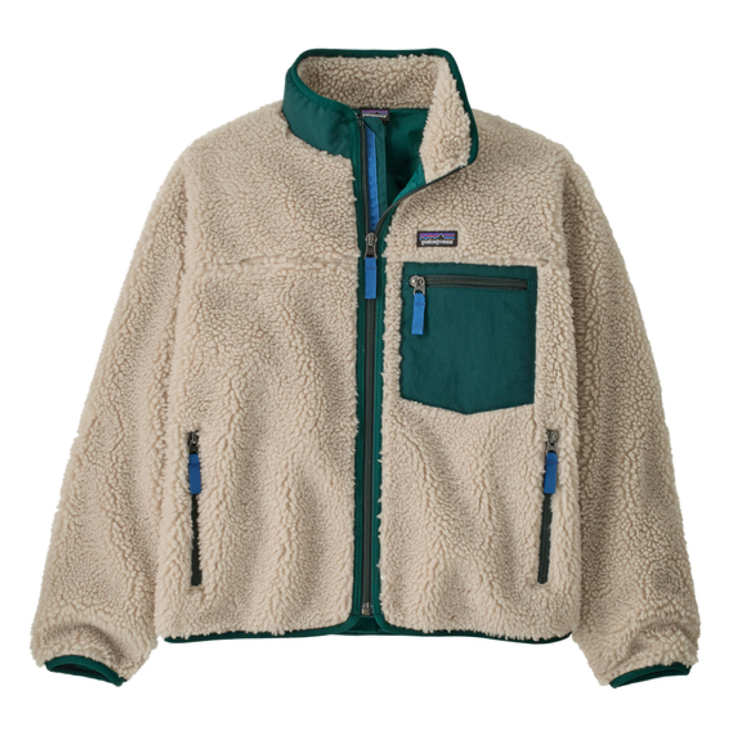 Maglia Retro-X Junior Natural/Cascade Green