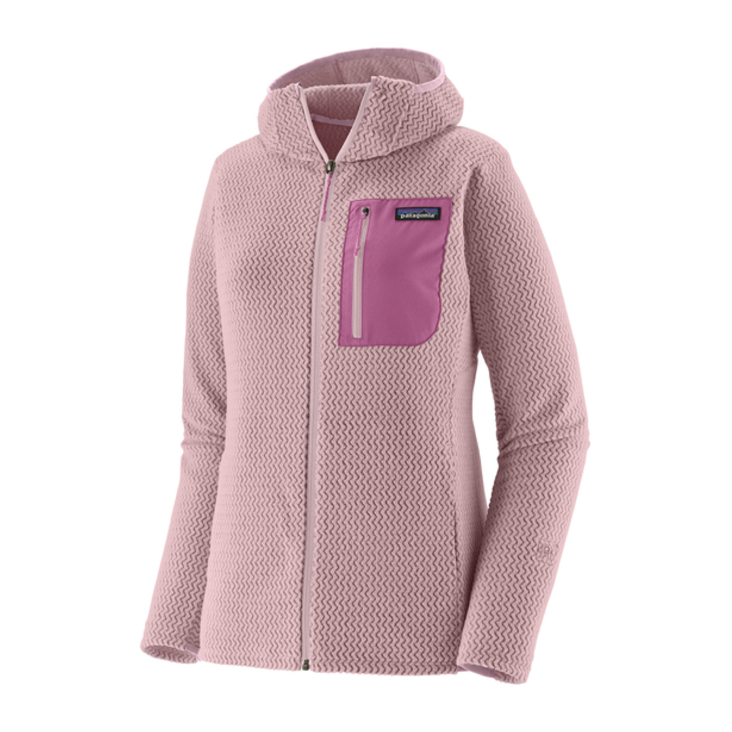 Maglia R1 Air Full-Zip Hoody Donna Quiet Violet