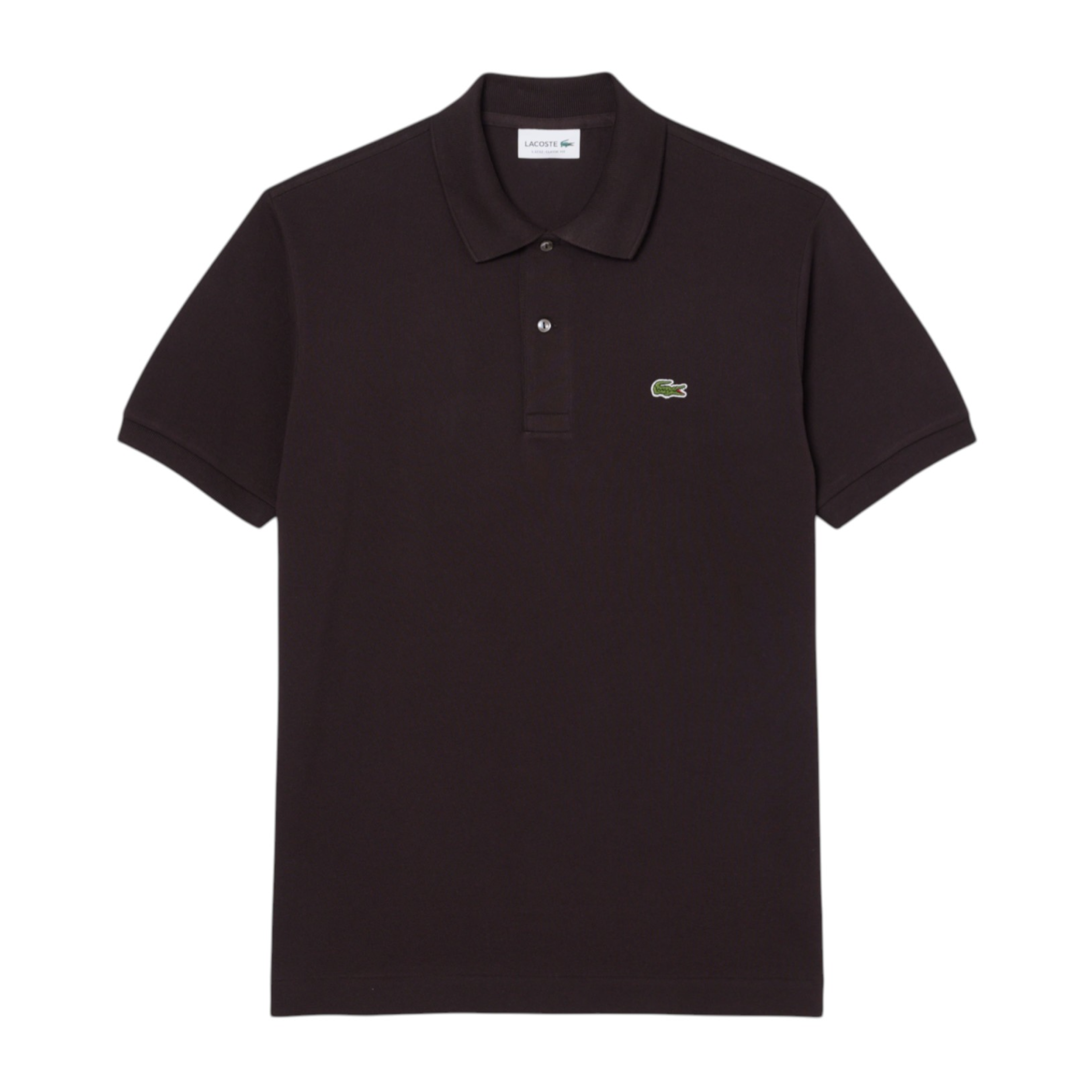Mann Classic Fit Polo Brown Dark