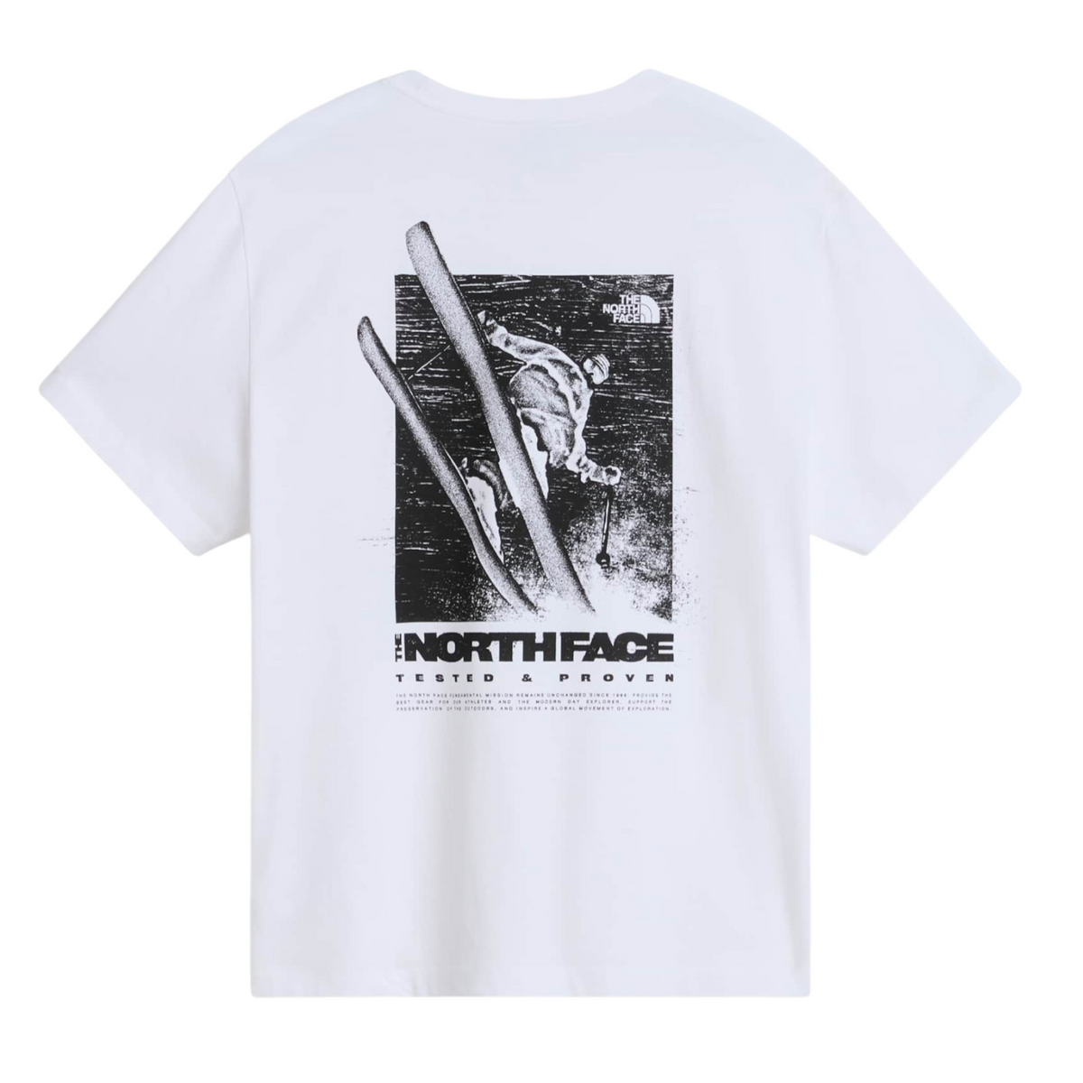 T-shirt Tasted And Proven Relaxed White