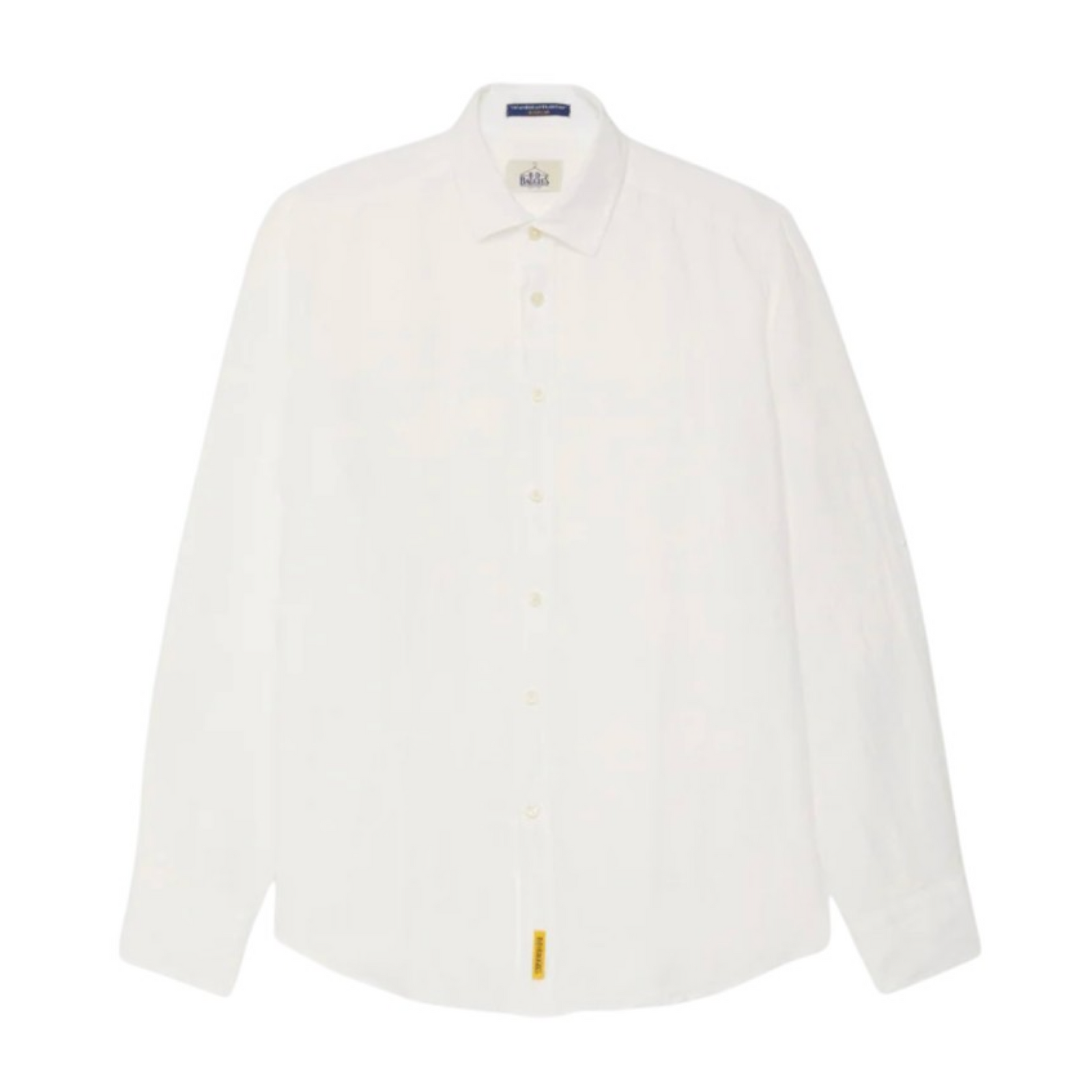 Mann Bradford Linen Hemd Weiss