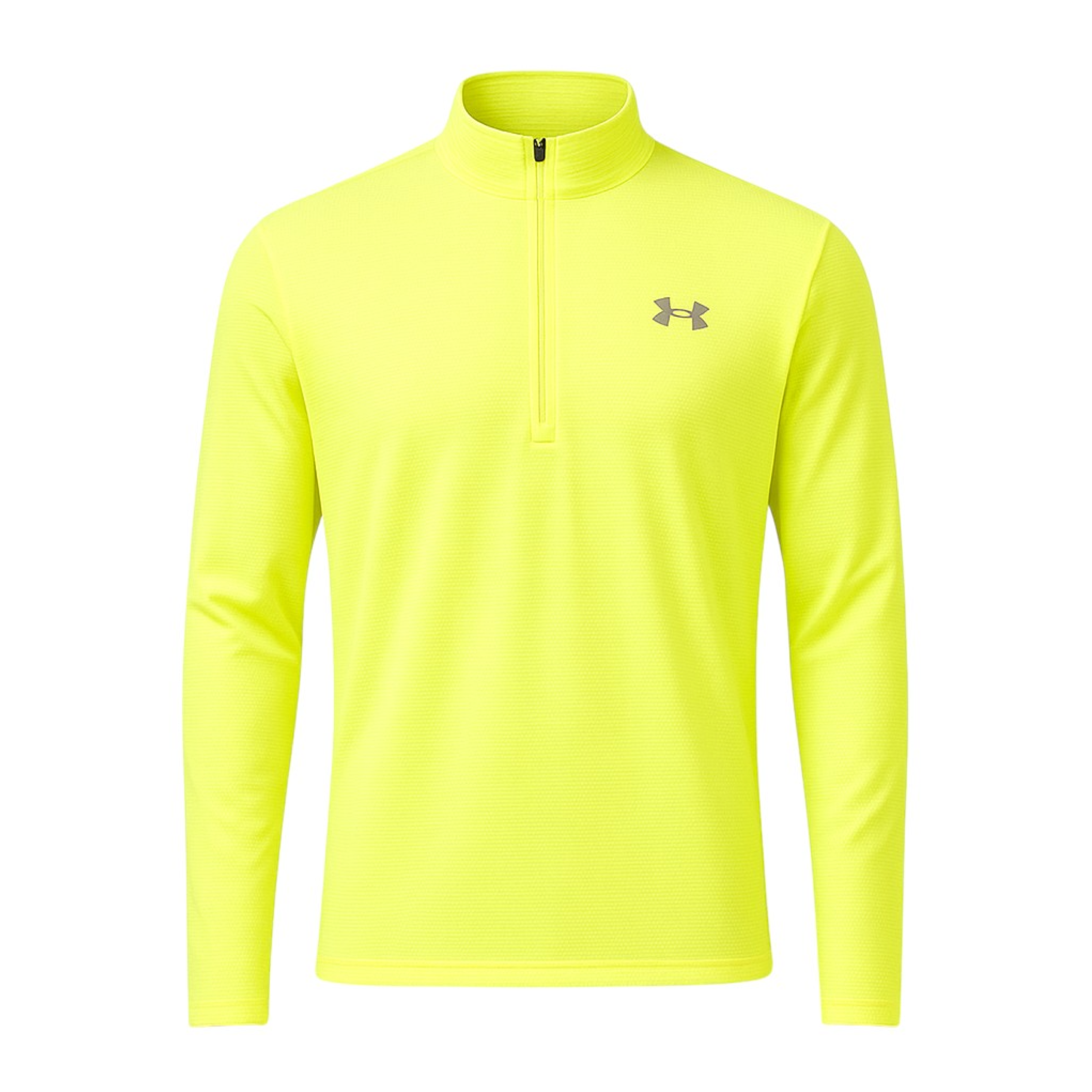 Maglia Launch 1/4 zip Uomo High Vis Yellow