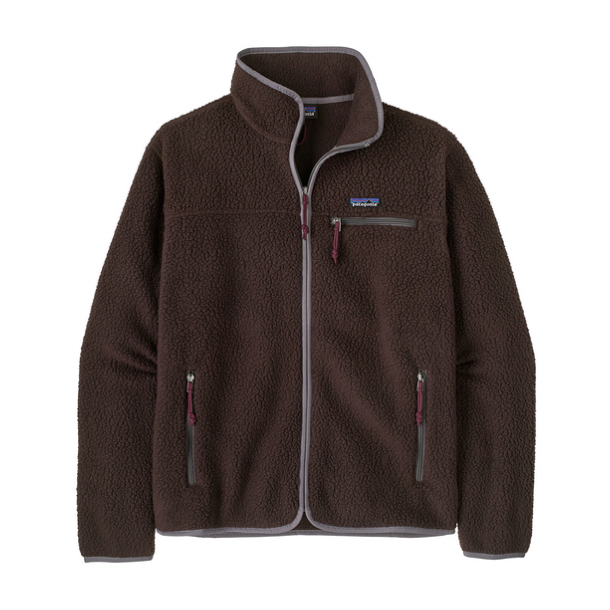 Men's Retro Pile Flacee Jumper Den Brown