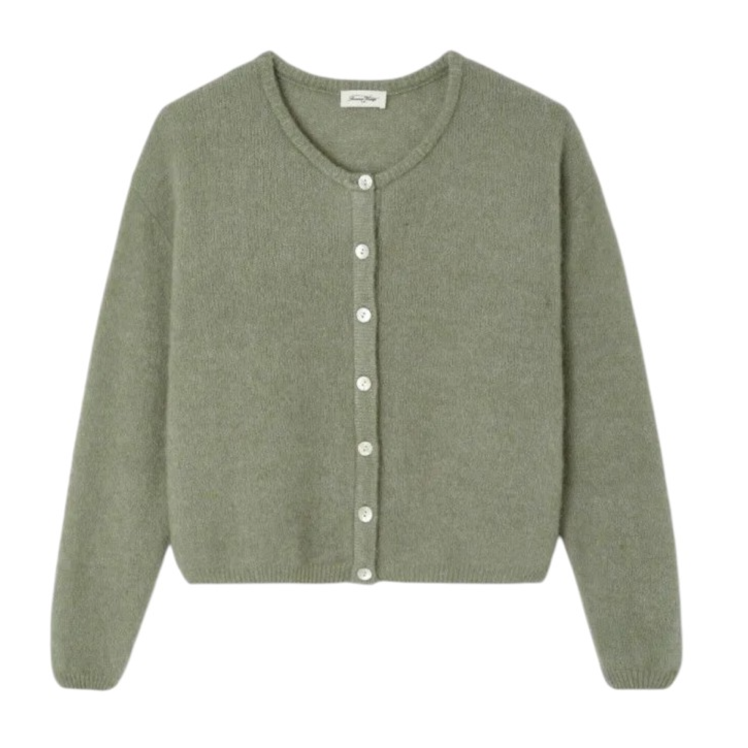 Frau Vitow Strickjacke Kaki Multimelsange