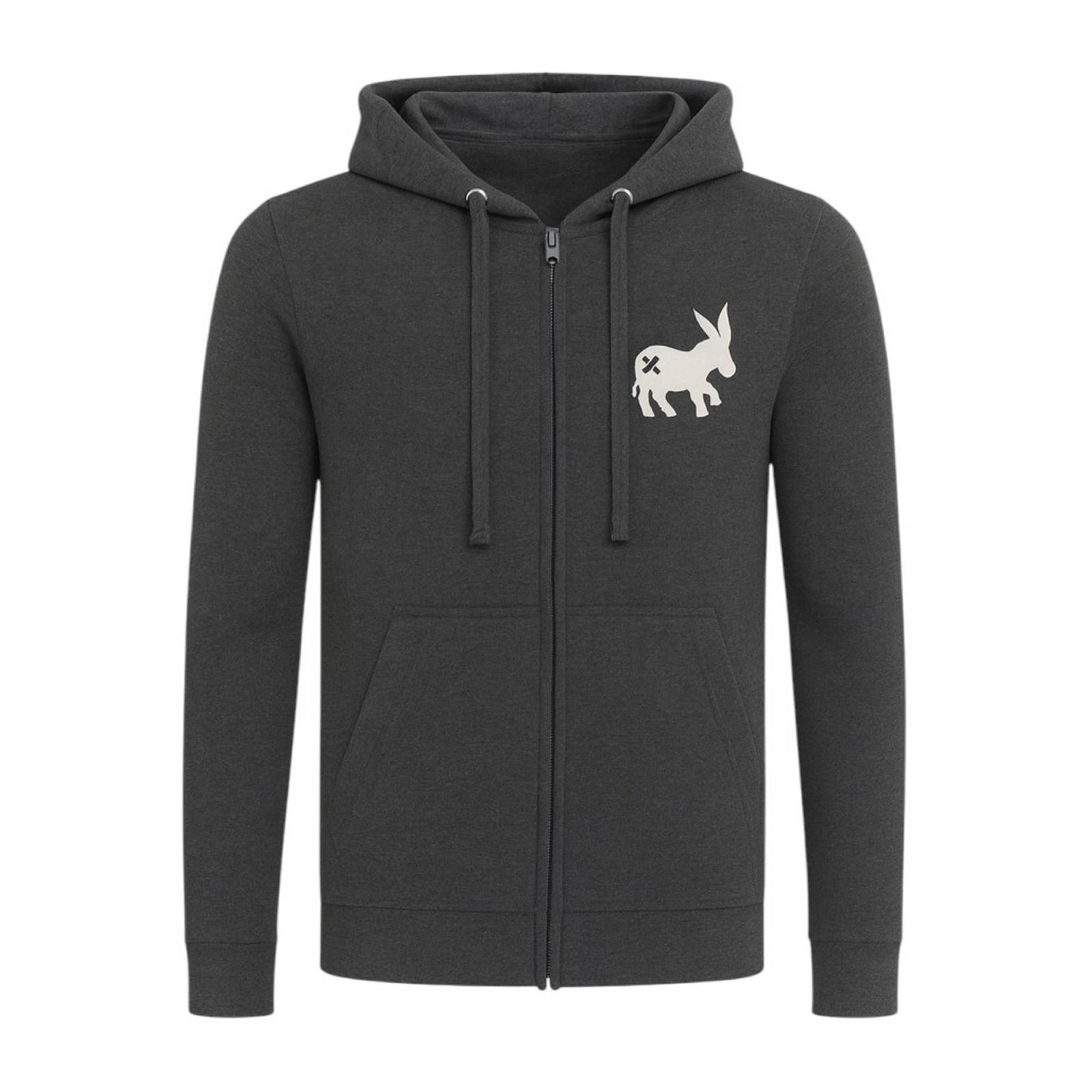 Mann Hoodie Full-Zip Pullover Antracite