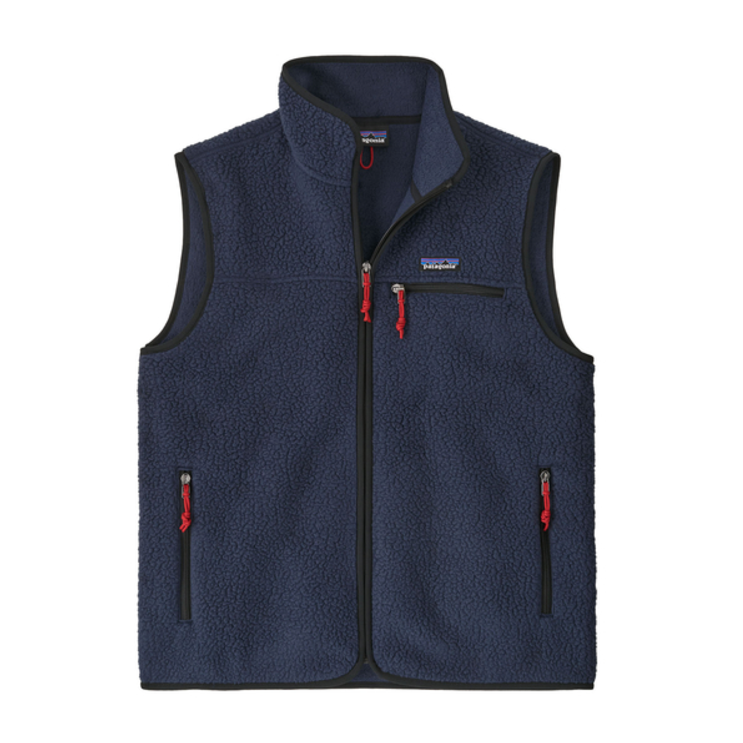 Mann Retro Pile Weste New Navy