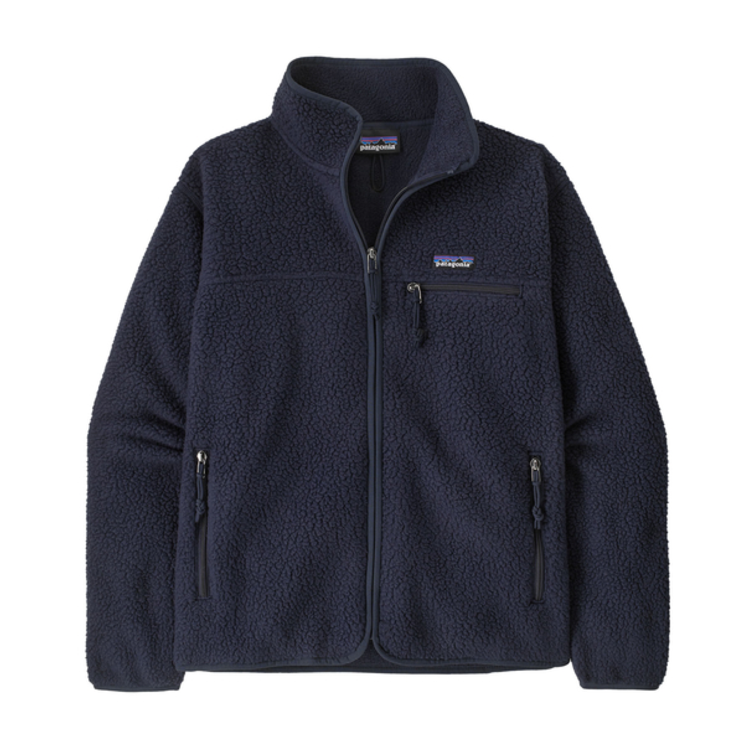 Frau Retro Pile Pullover Sunken Blue