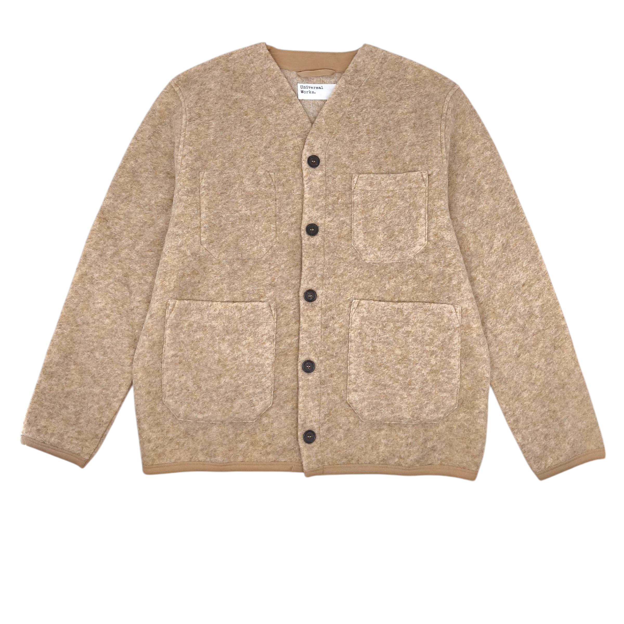 Maglia Wool Fleece Uomo Fawn