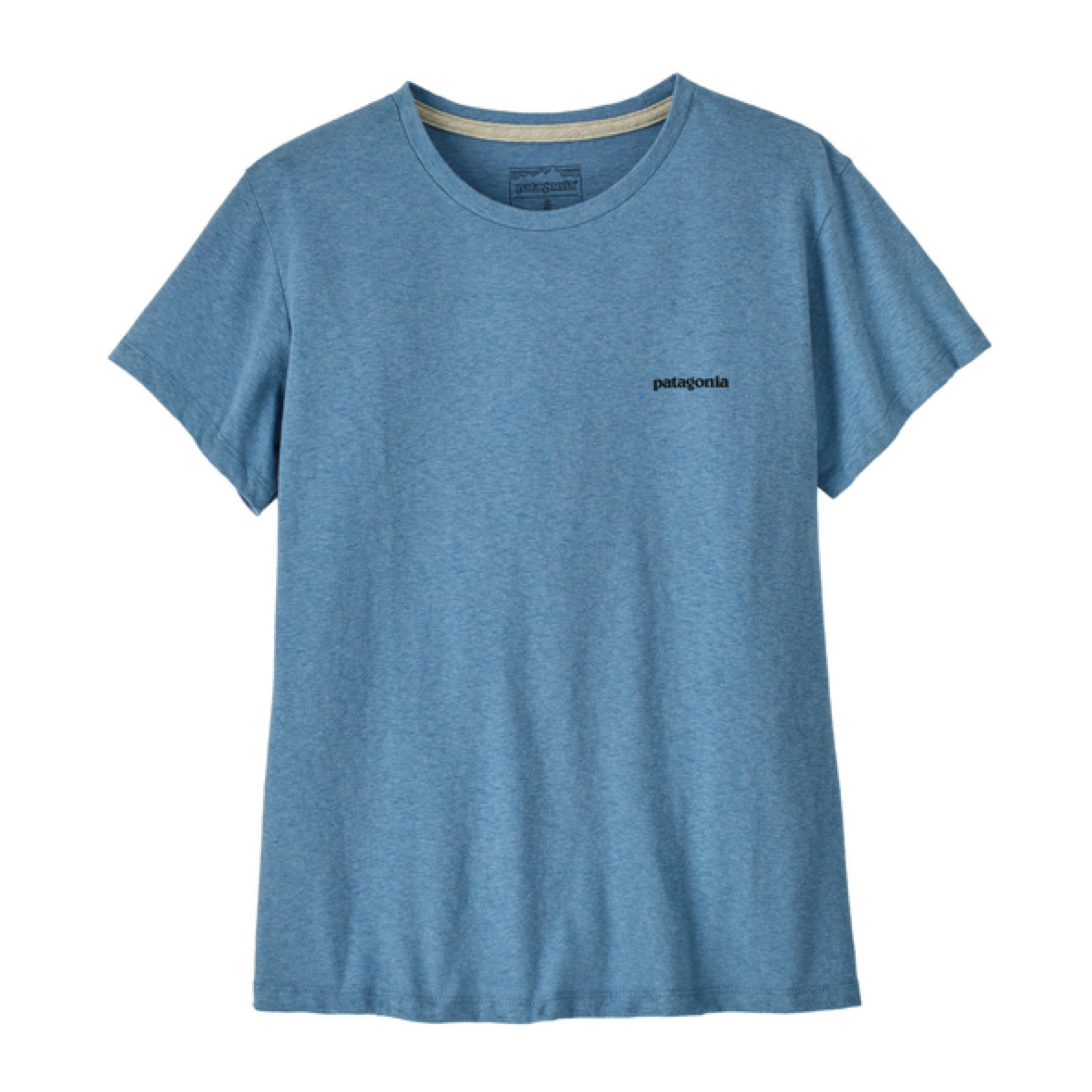 Camiseta P-6 Logo Responsibili Mujer Shore Blue