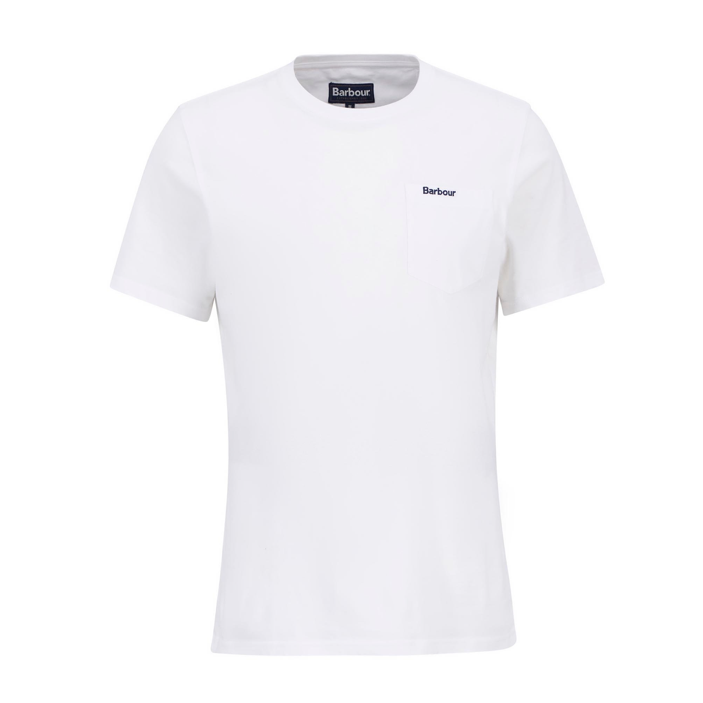 T-shirt Langdon Pocket Uomo White
