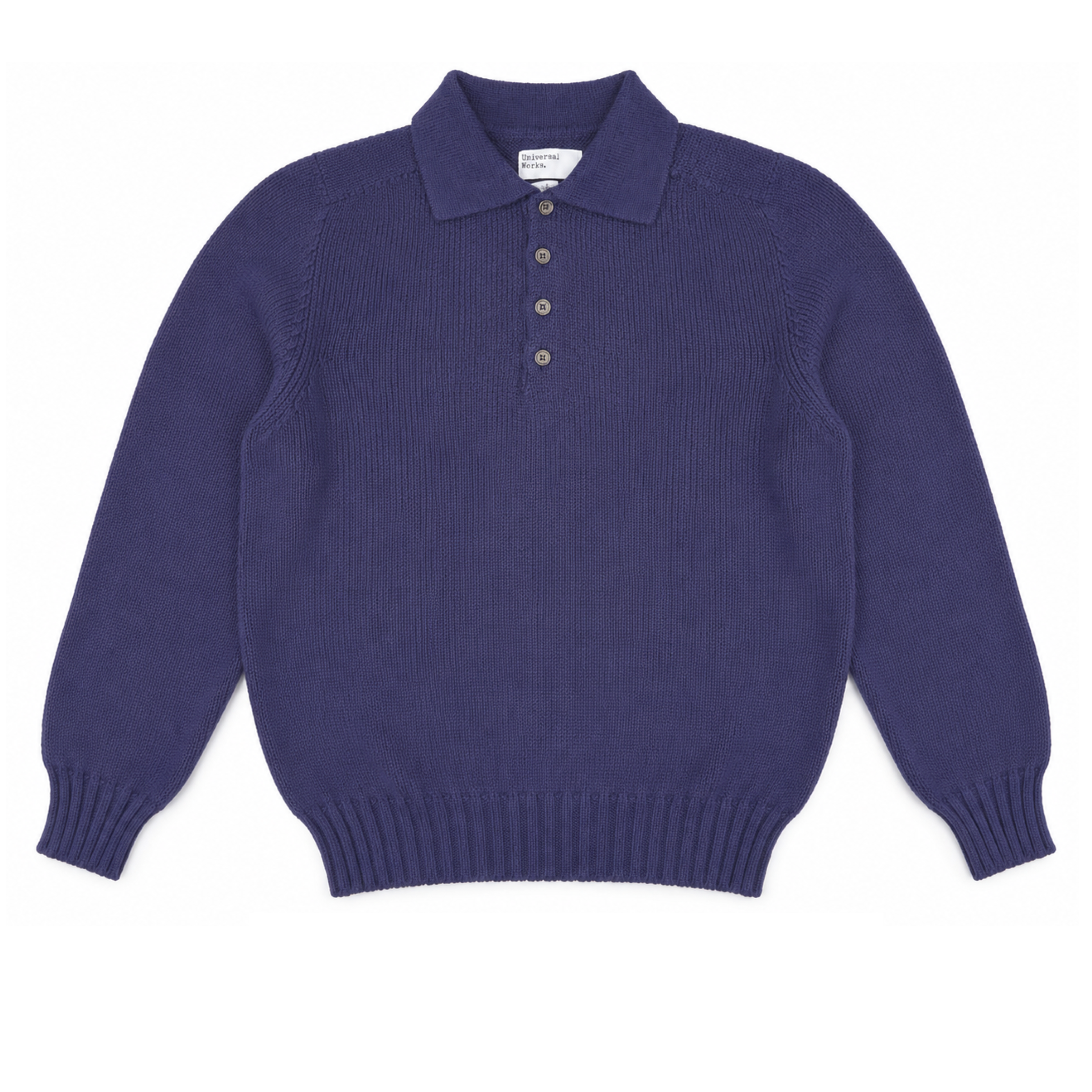 Mann Curtis Shetland Pullover Navy