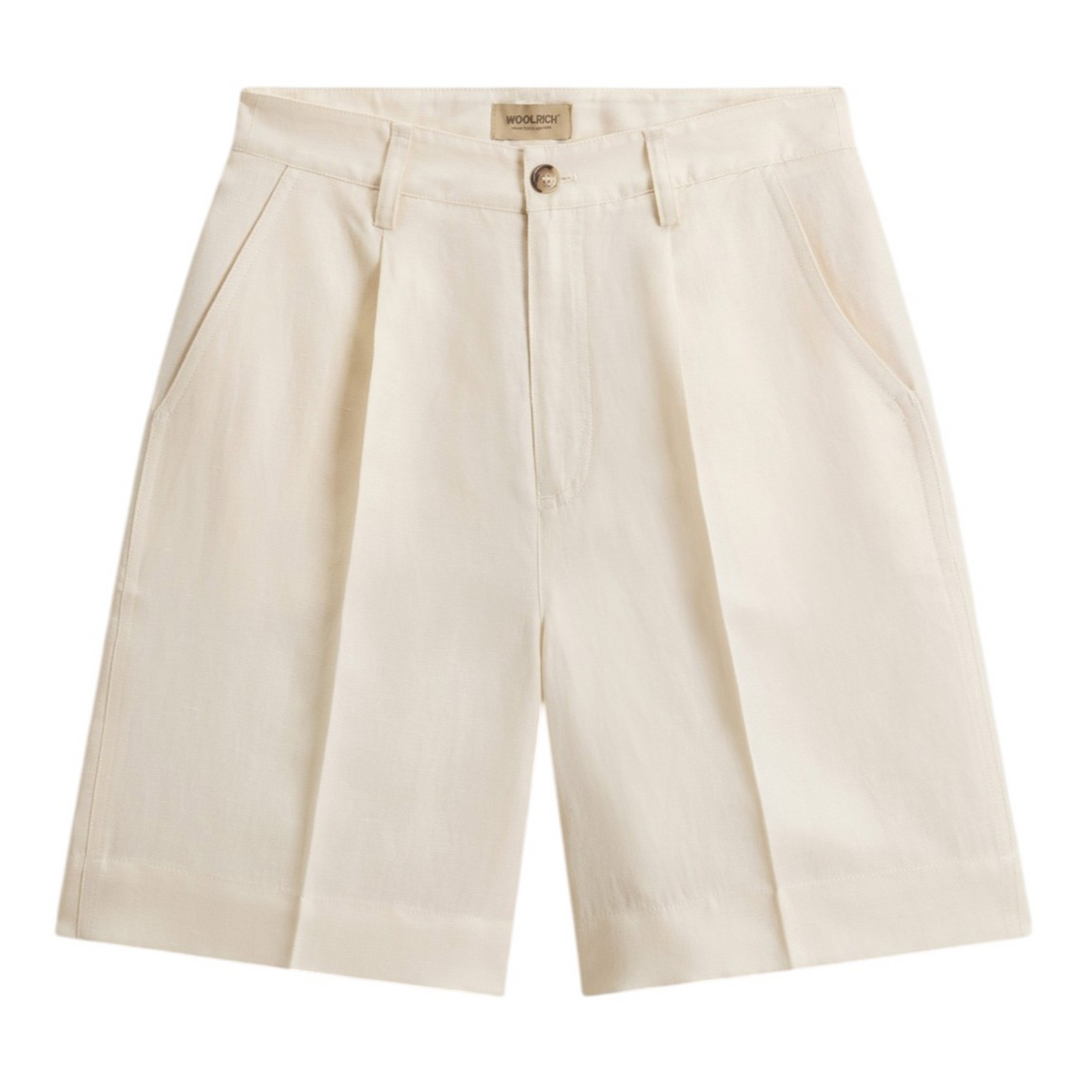 Short Lyocell Linen Femme Milk Cream