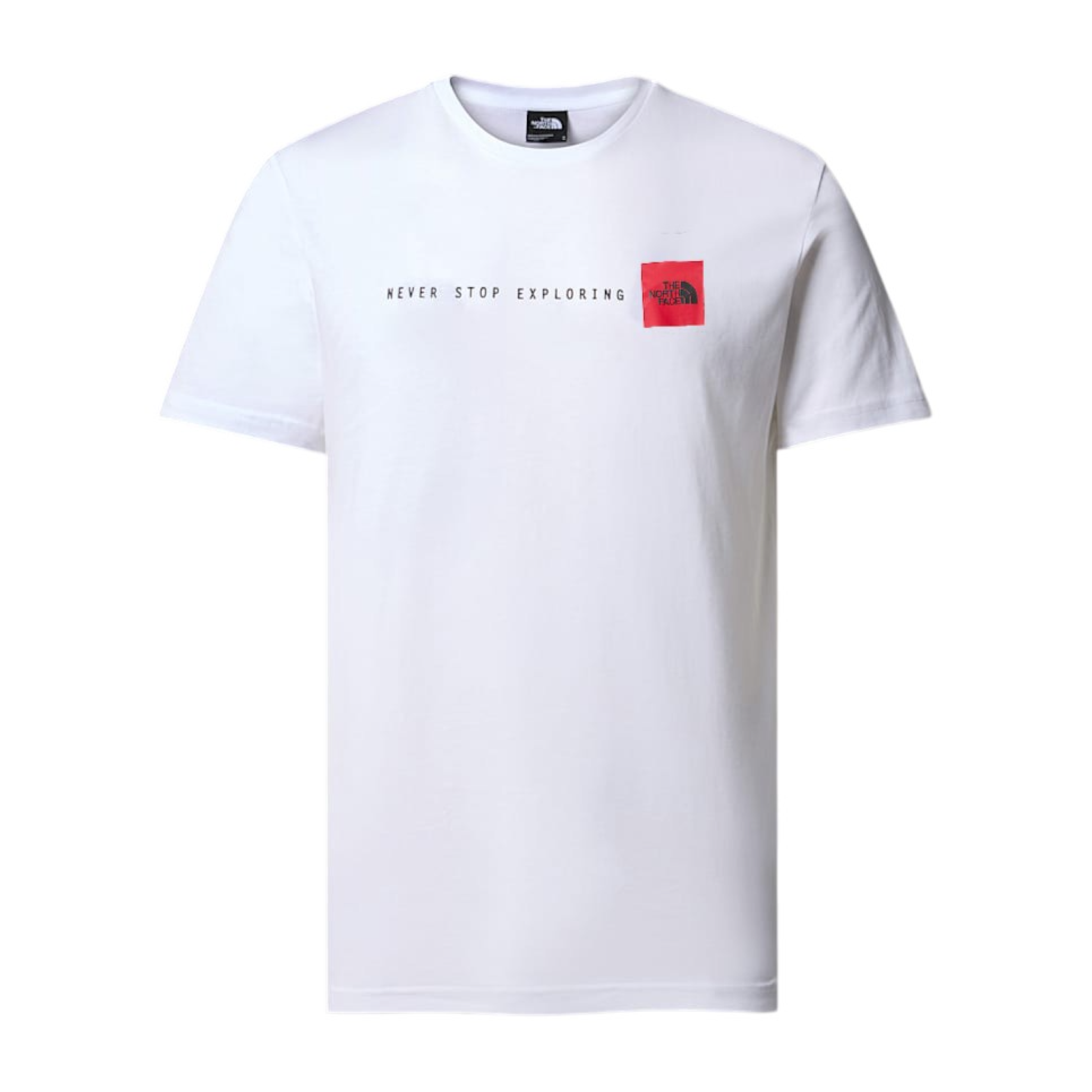 T-shirt Never Stop Exploring Uomo White