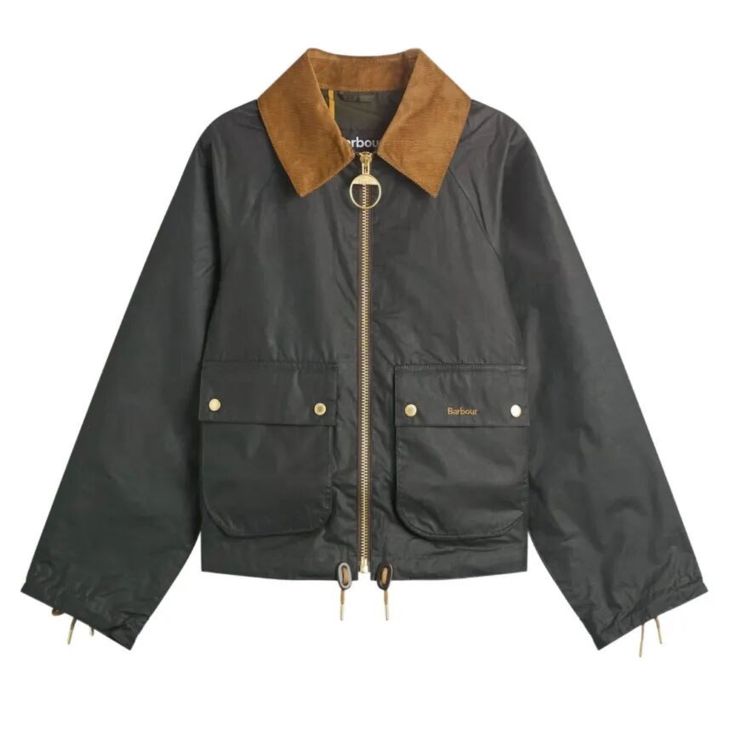 Giacca Marron Wax Donna Olive