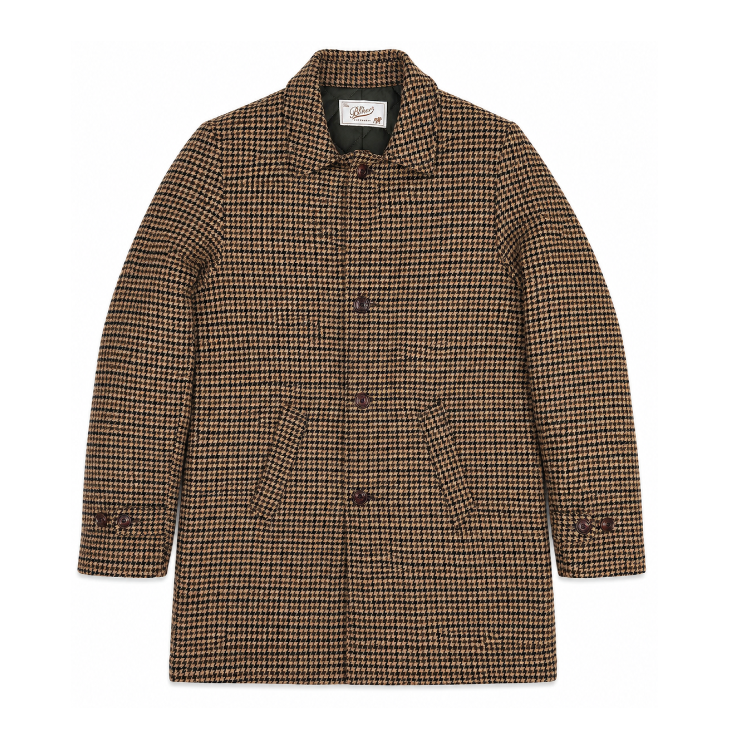 Mäns Holmes Coat Pied De Poule