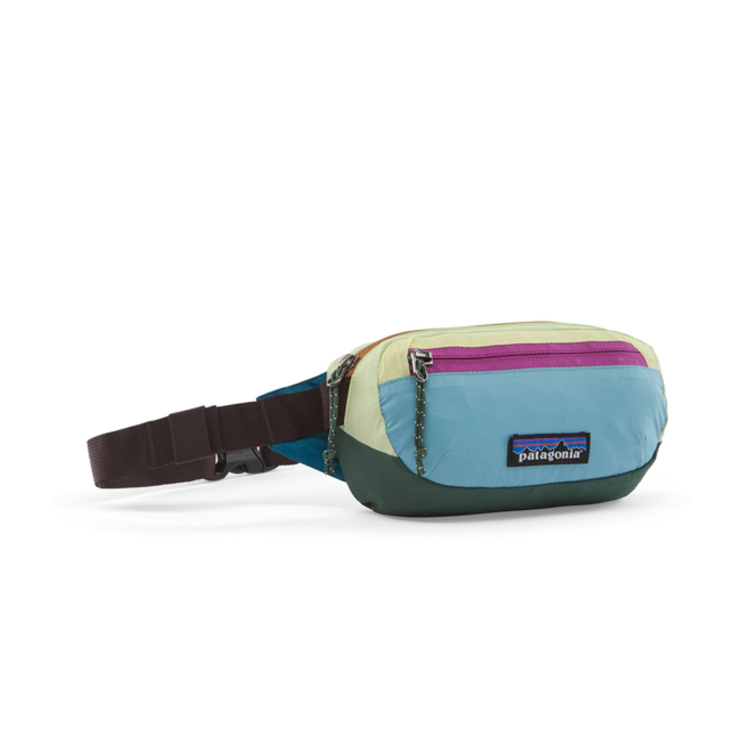 Terravia Mini Fanny Pack Patchwork/Snowmelt Blue