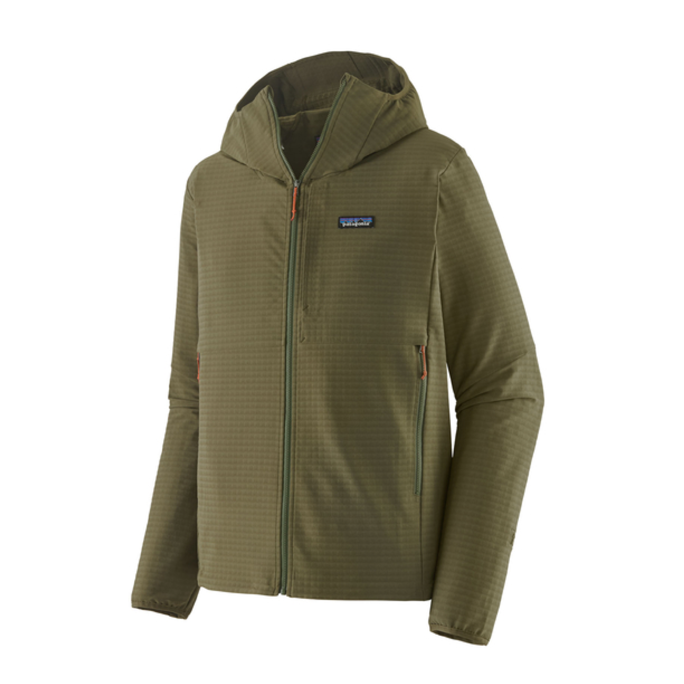Giacca R1 TechFace Hoody Uomo Basin Green