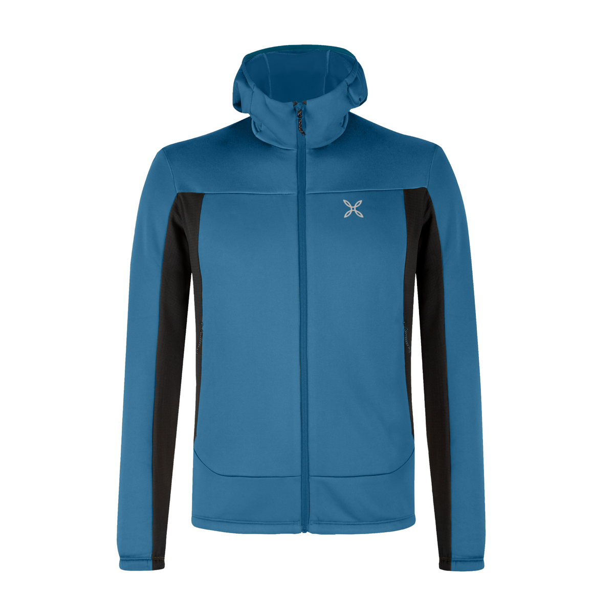 Mann Pulse Hooded Pullover Steel Blue