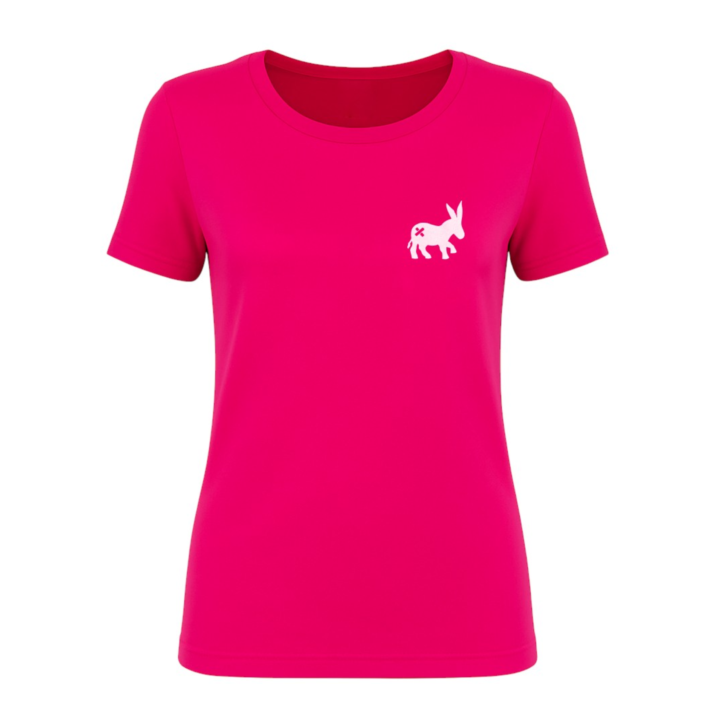 T-shirt Classic Logo Femme Electric Magenta