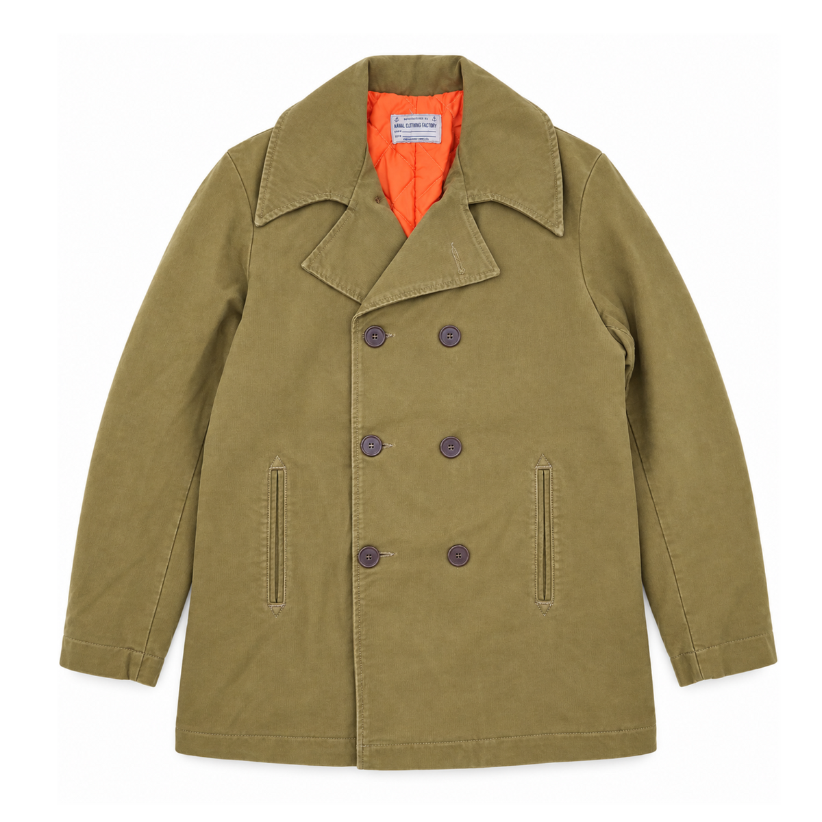 Mann Peacoat Jungle Mantel kakhy