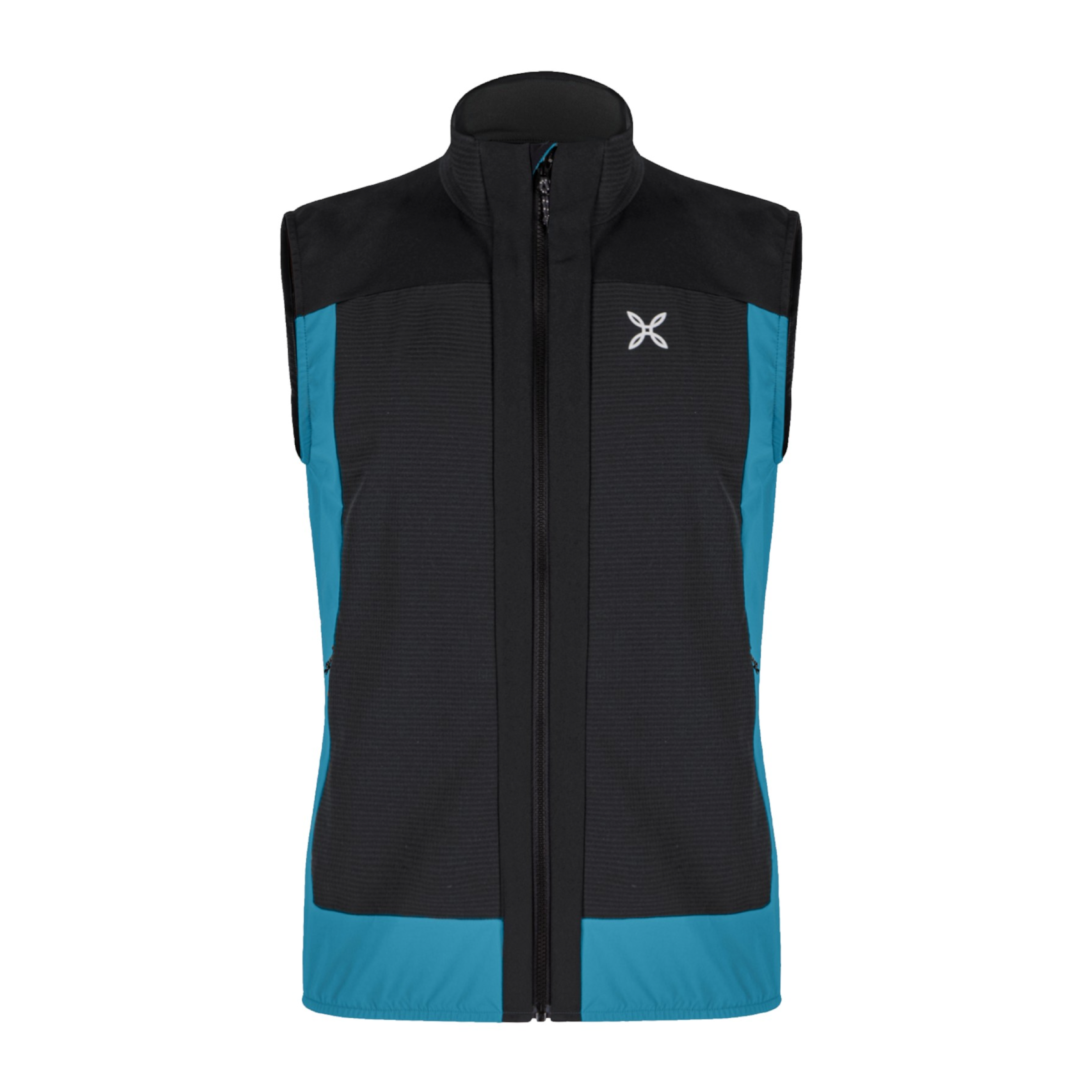 Gilet Dolomiti Wind Homme Black/Steel Blue