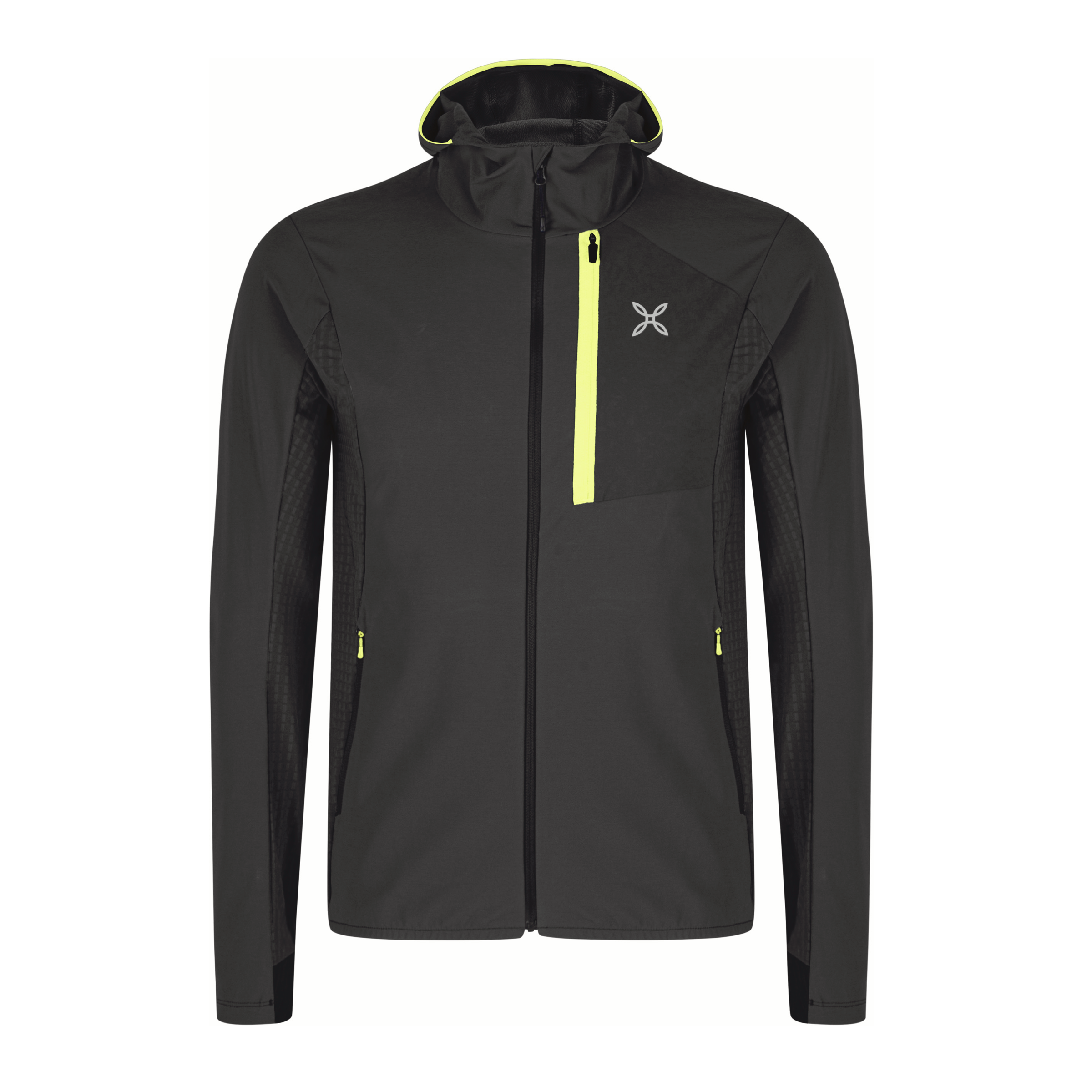 Chaqueta Peak Hombre Black/Verde Lime