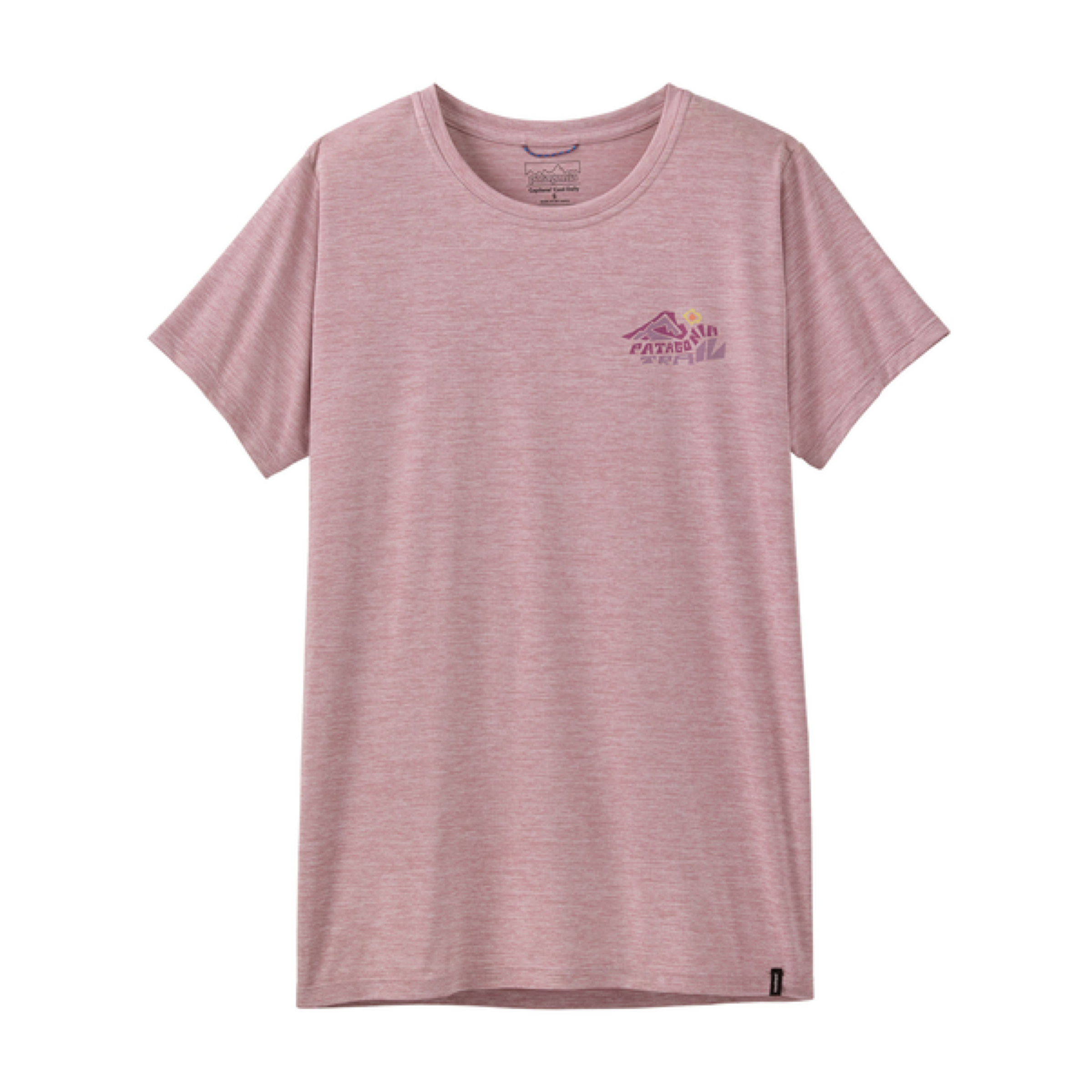 Camiseta Cap Cool Daily Trailcheck Mujer Quiet Violet