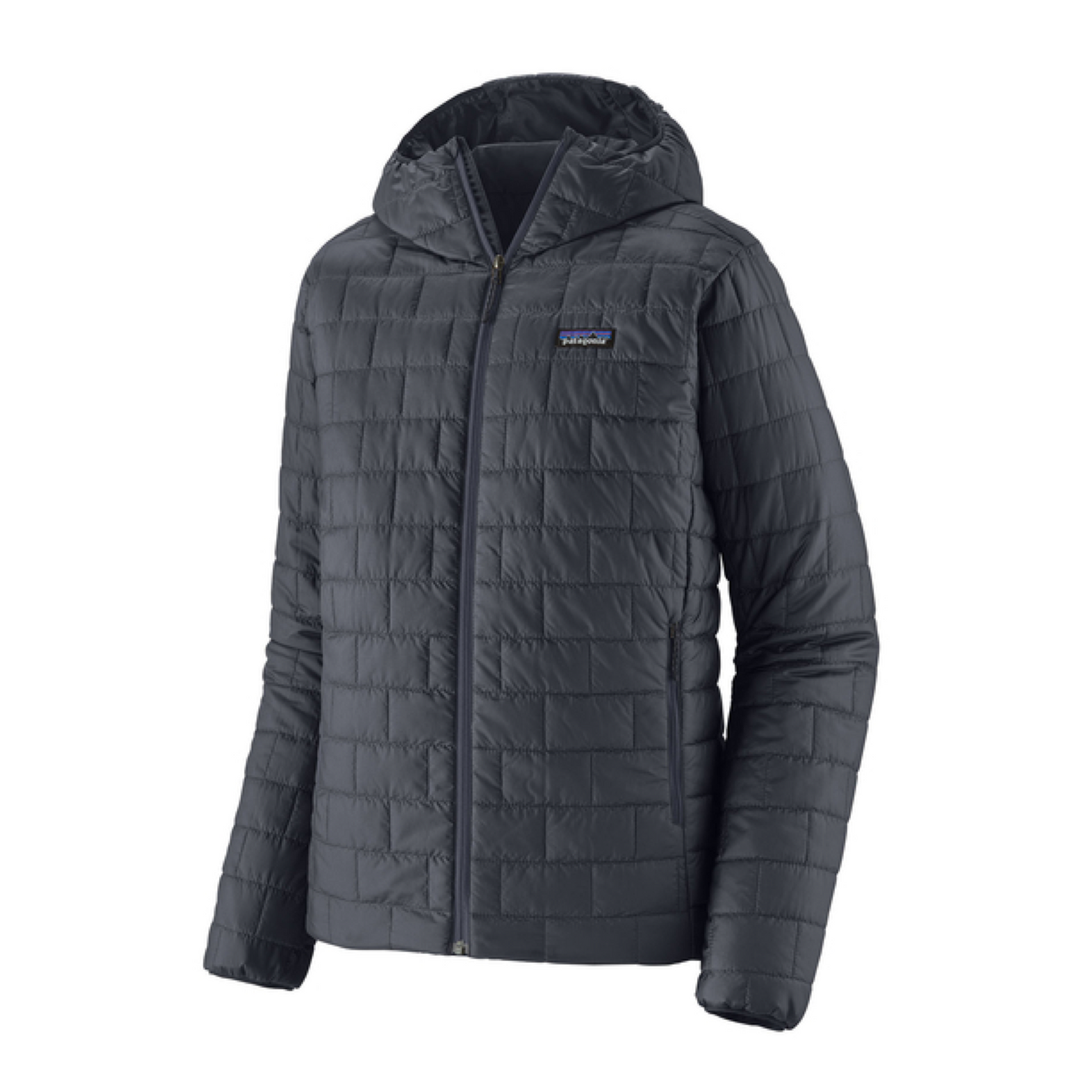 Giacca Nano Puff Hoody Uomo Smolder Blue