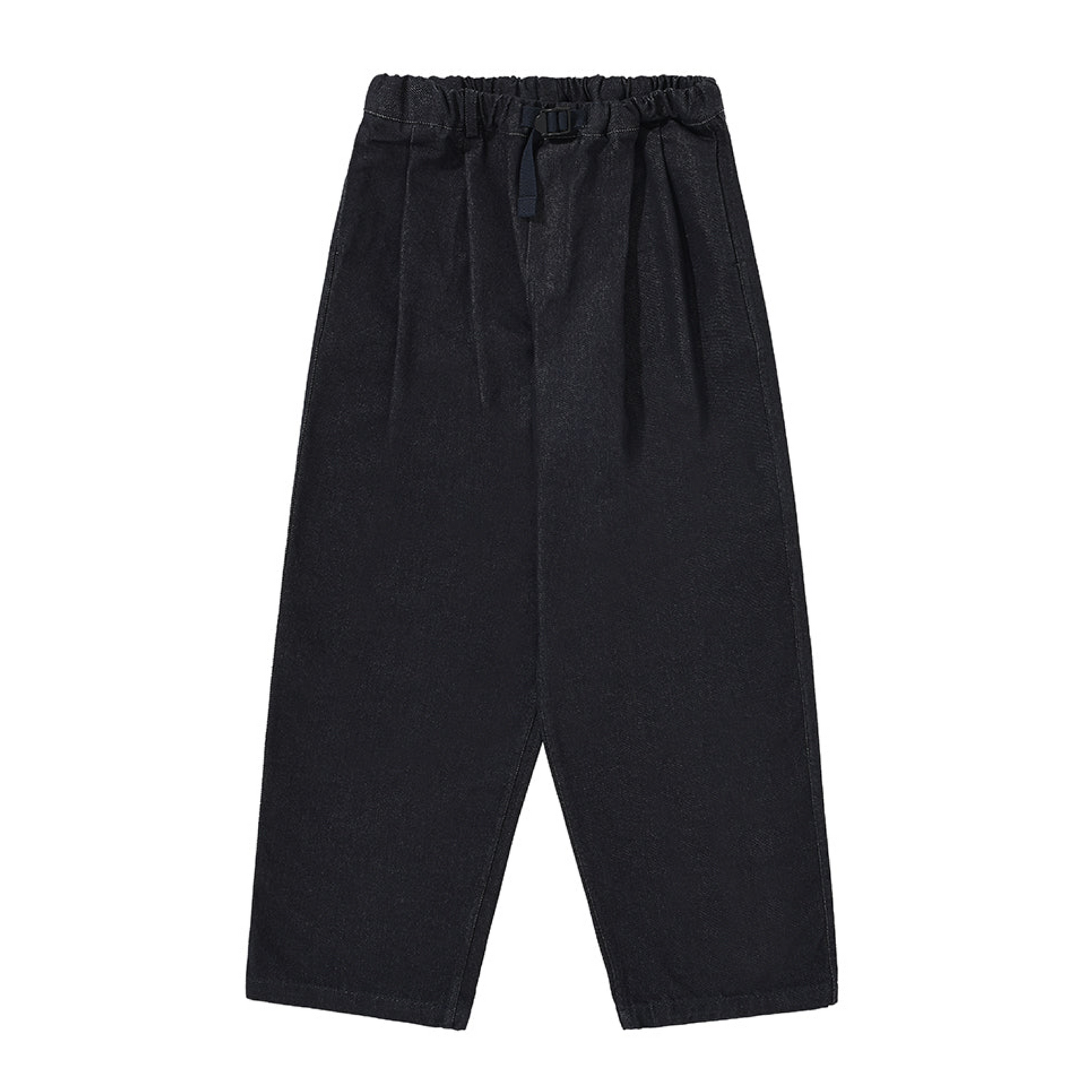 Pantalon Two Tuck Wide Denim Deep Indigo