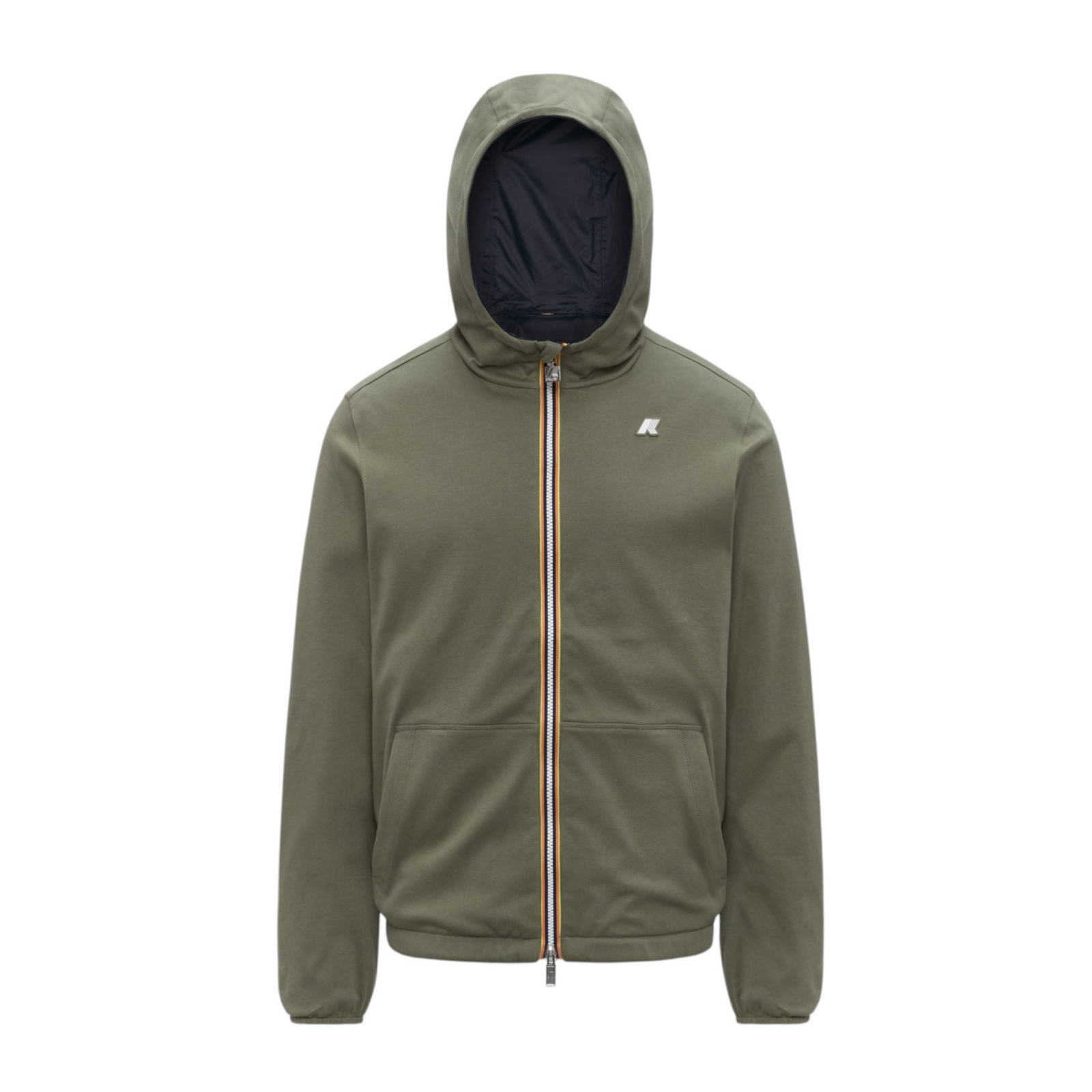 Giacca Jeke Reversible Interlock Green Lichen/Blue Depth