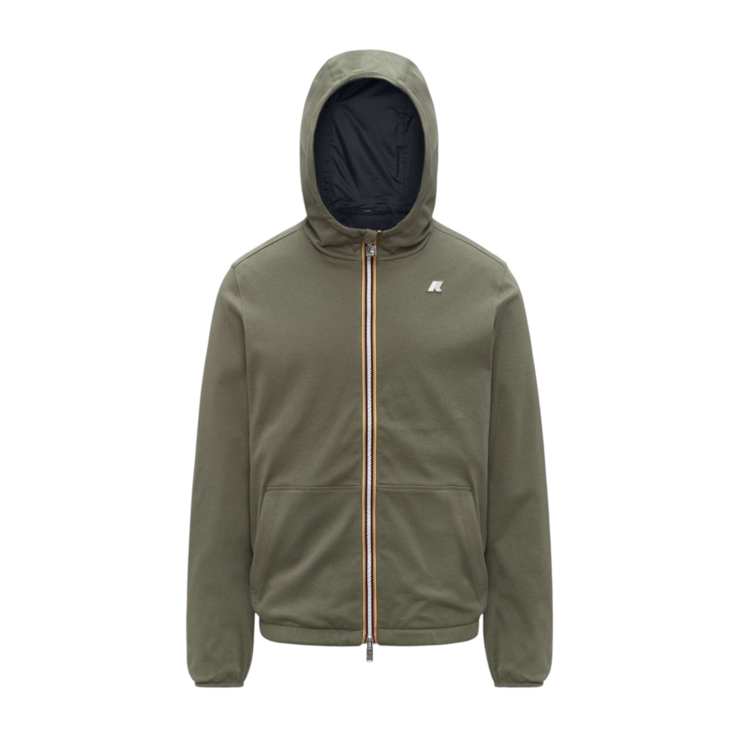 Giacca Jeke Reversible Interlock Green Lichen/Blue Depth