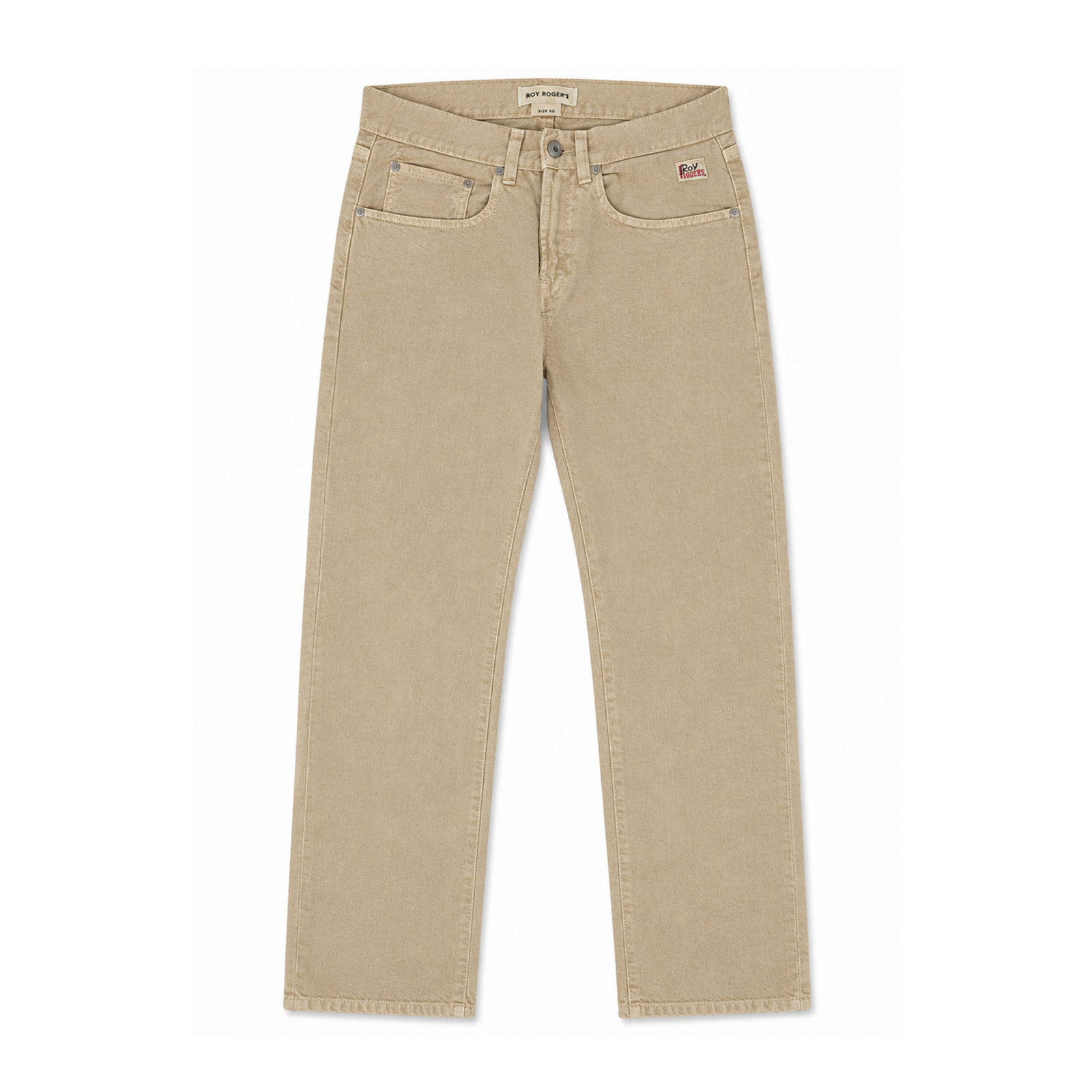 Pantalon Cult Wide Beige Hombre Mineral Dyed Beige