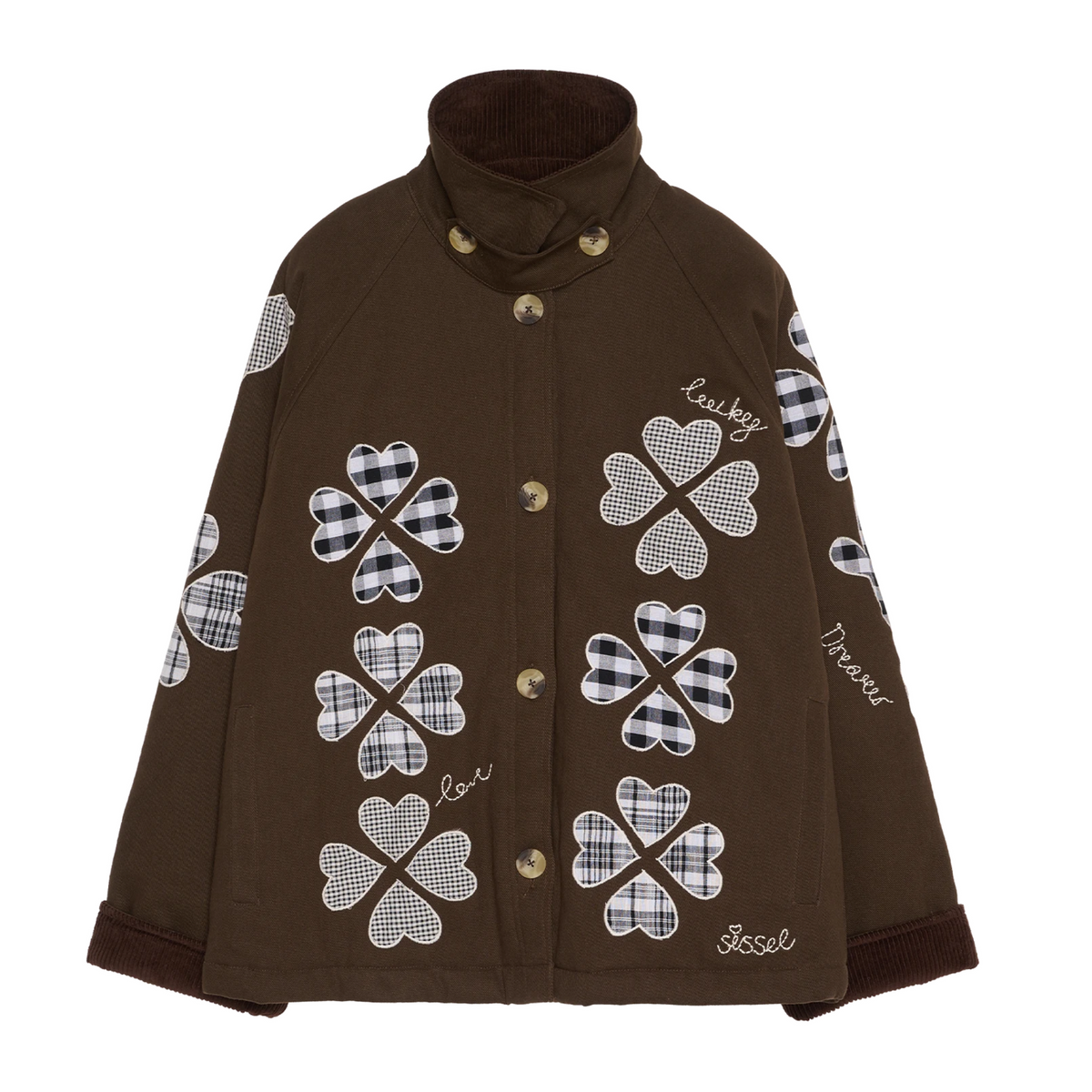 Giacca Lillibeth Donna Checked Brown