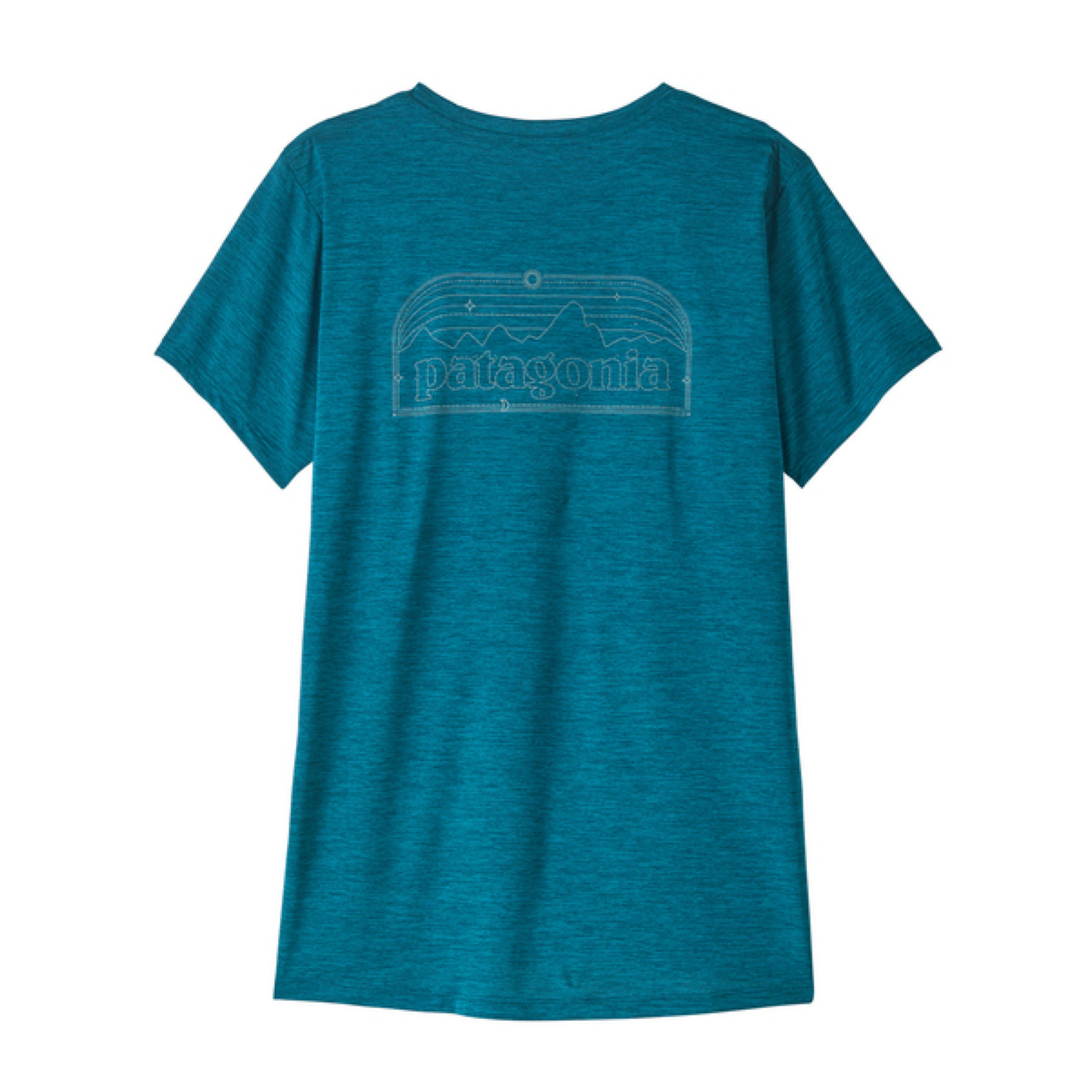 Women's Cap Cool Daily T-shirt Glacial Blue