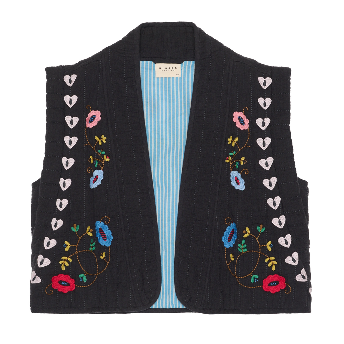 Women's Samira Vest Almost Black