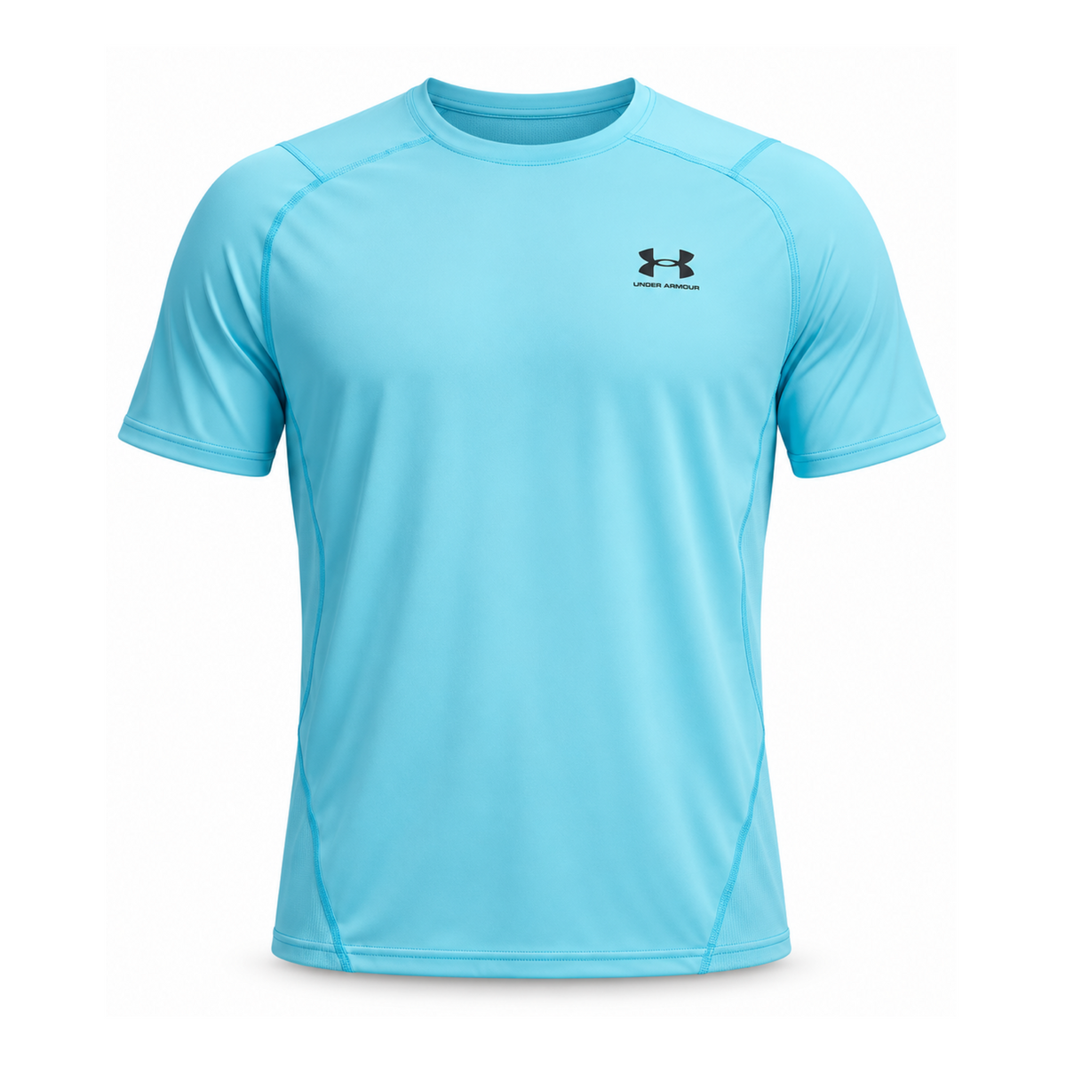 Camiseta HeatGear Fitted Hombre Fresco Blue