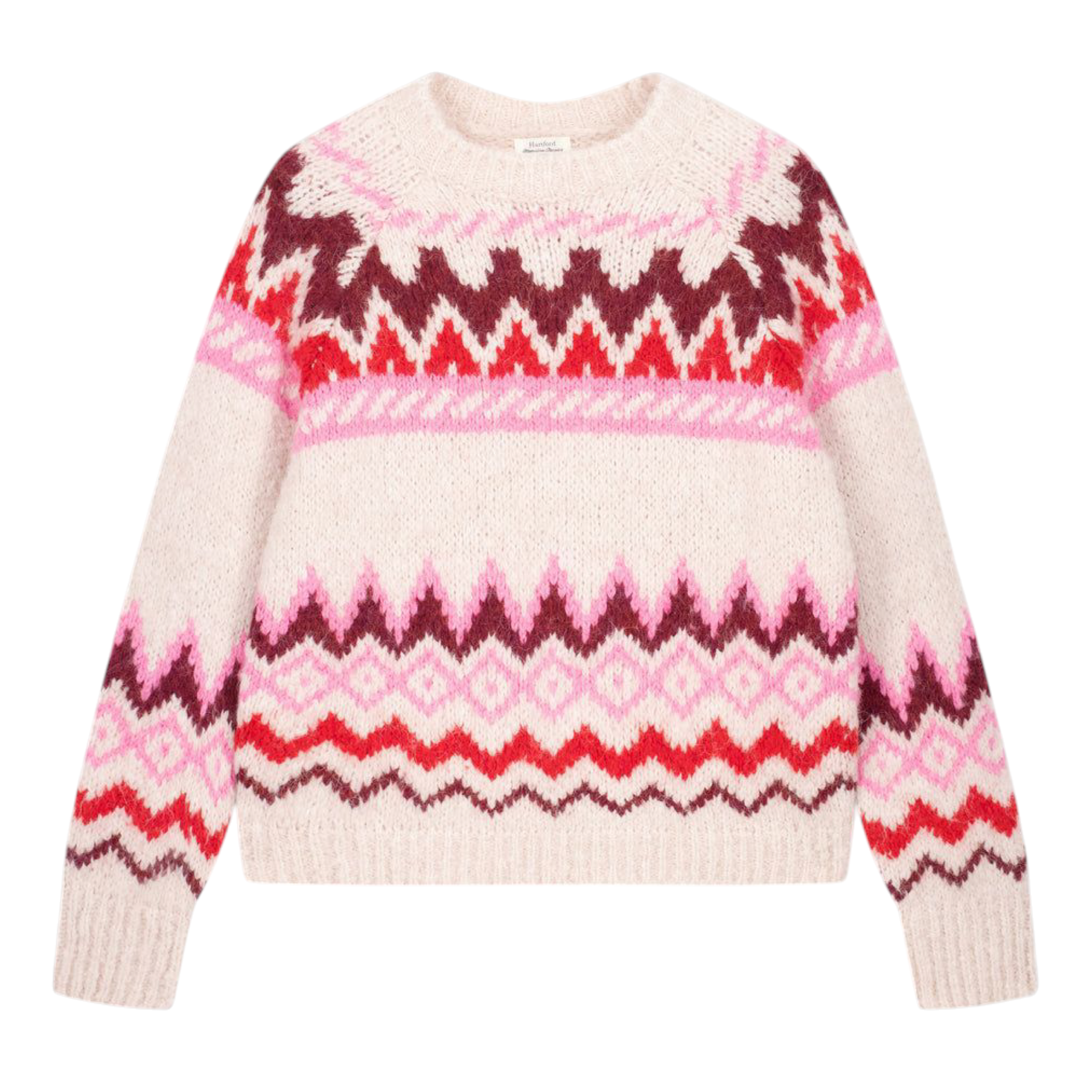 Maglia Magie Donna Off White/Pink