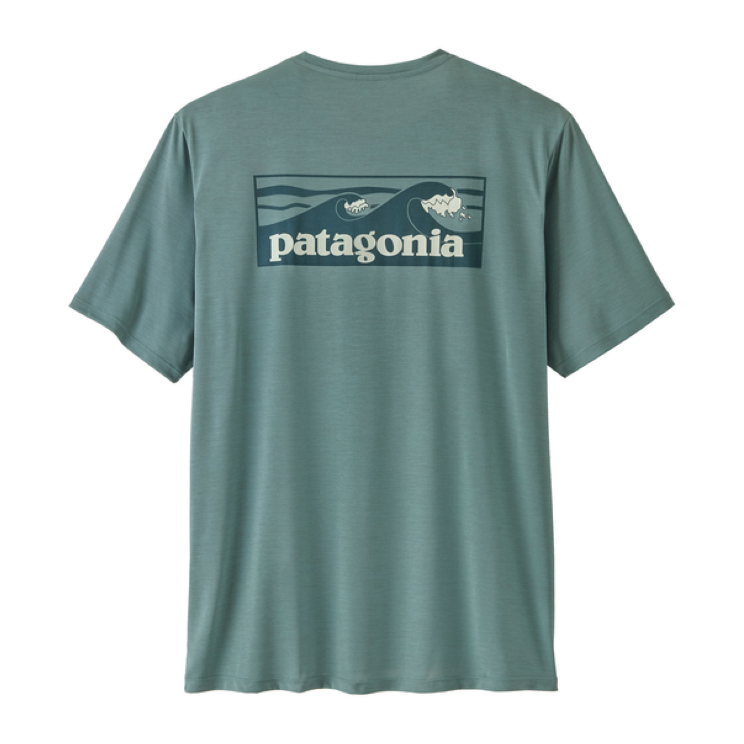 Men's Cap Cool Daily Boardshort T-shirt Blue Sage