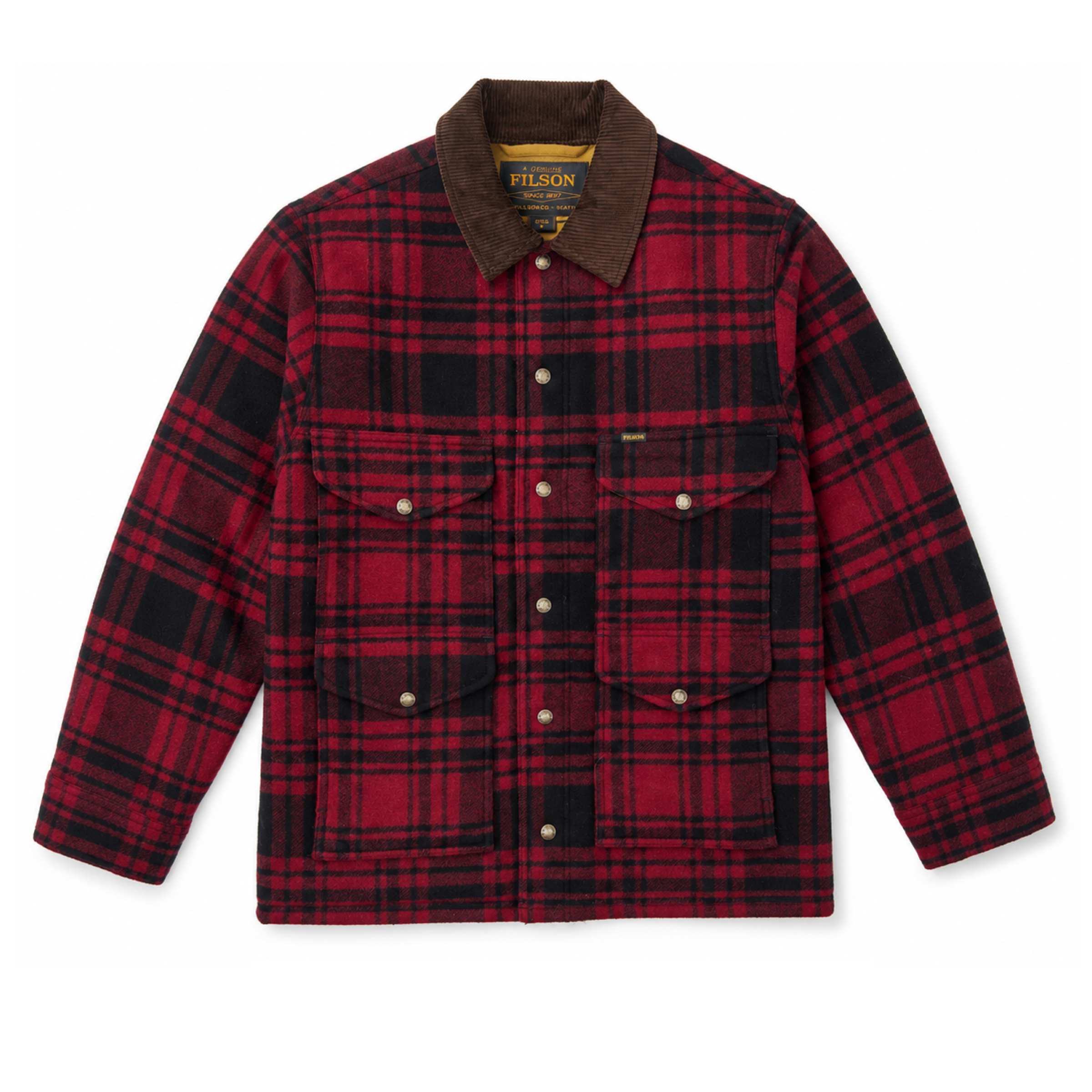Spokane Insulated Cruiser Jacke Port/Black Plaid