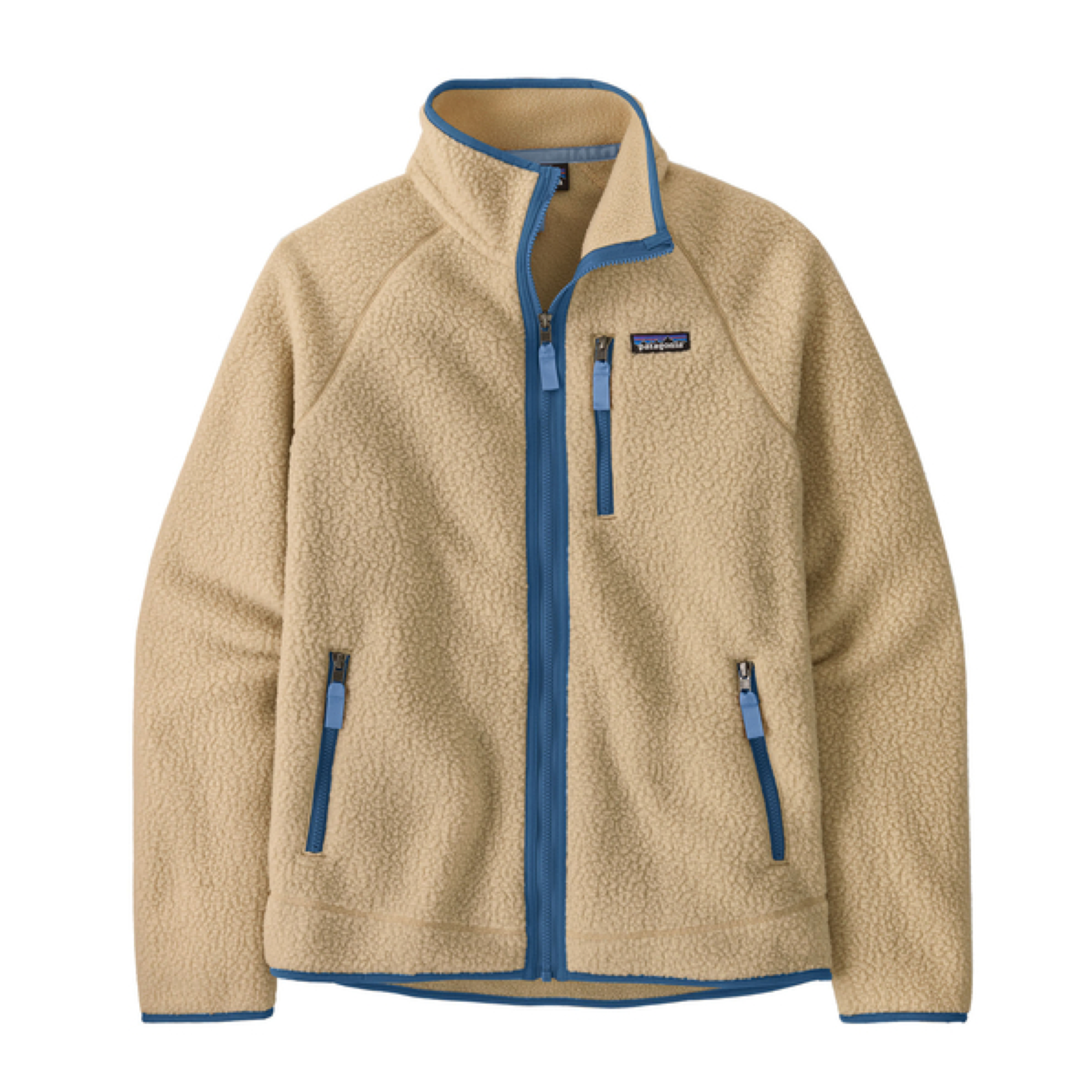 Mann Retro Pile Flacee Pullover Nautilus Tan