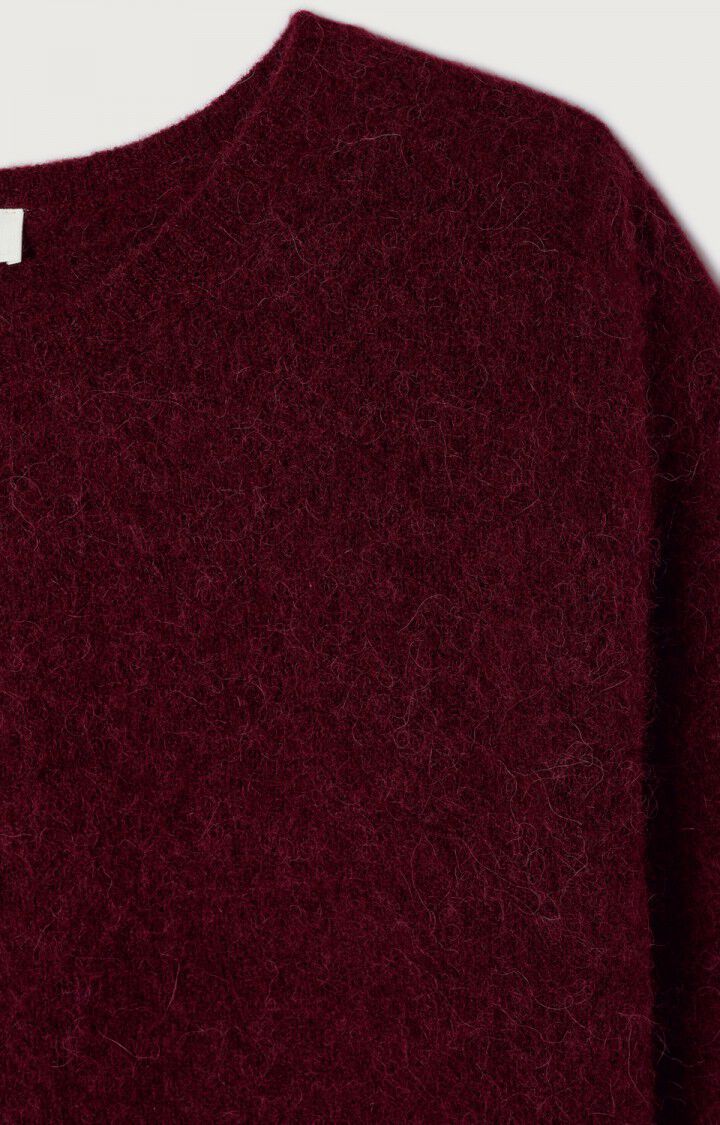 Frau Vitow Pull Pullover Grenat Melange