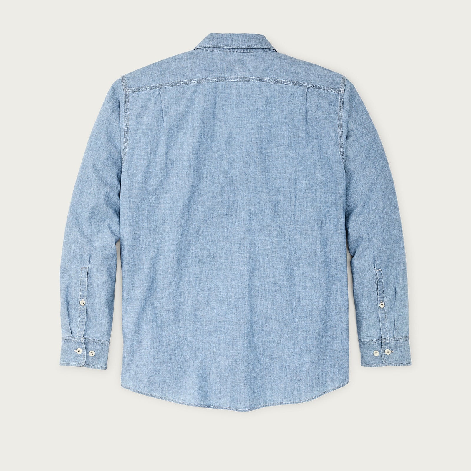 Men's Chambray Cpo Shirt Light Indigo