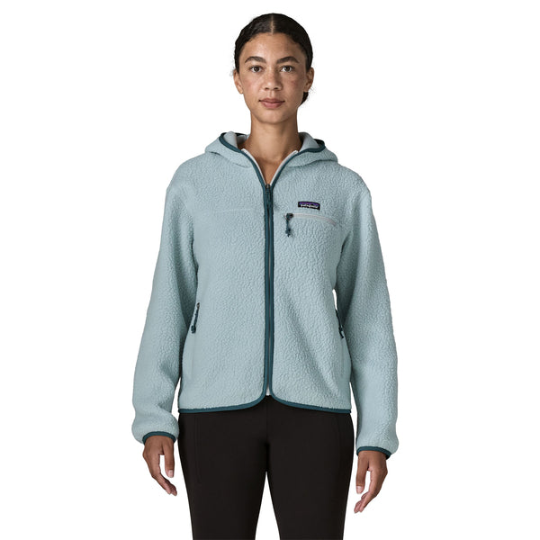 Maglia Reto Pile Hoody Donna Virtually Blue