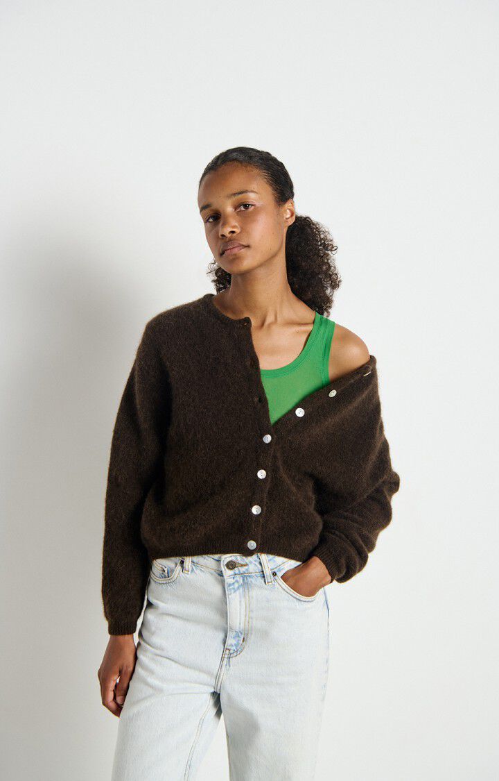 Cardigan Vitow Femme Coffee