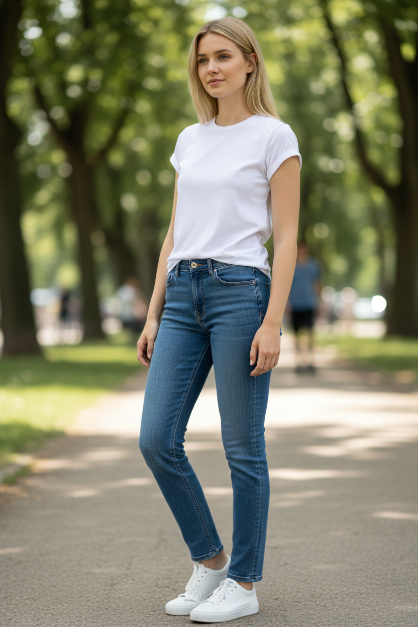 Frau 1595 T-shirt White