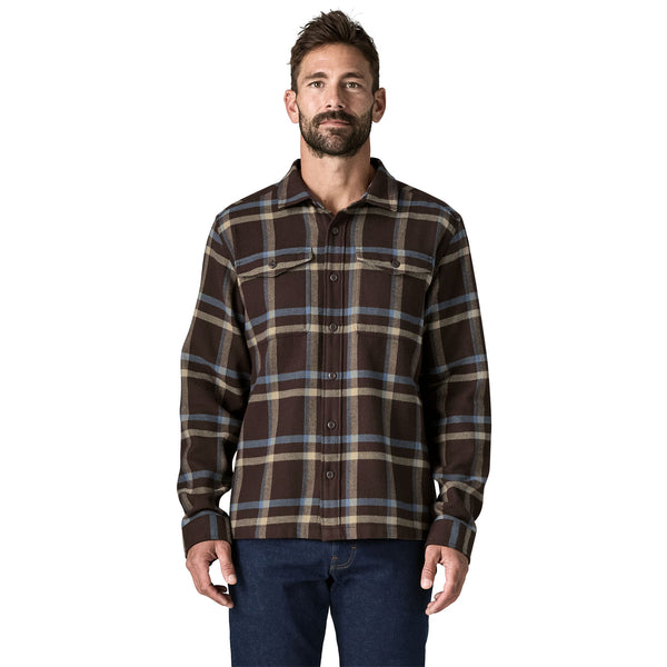 Camisa Fjord Flannel Hombre Crossing/Den Brown