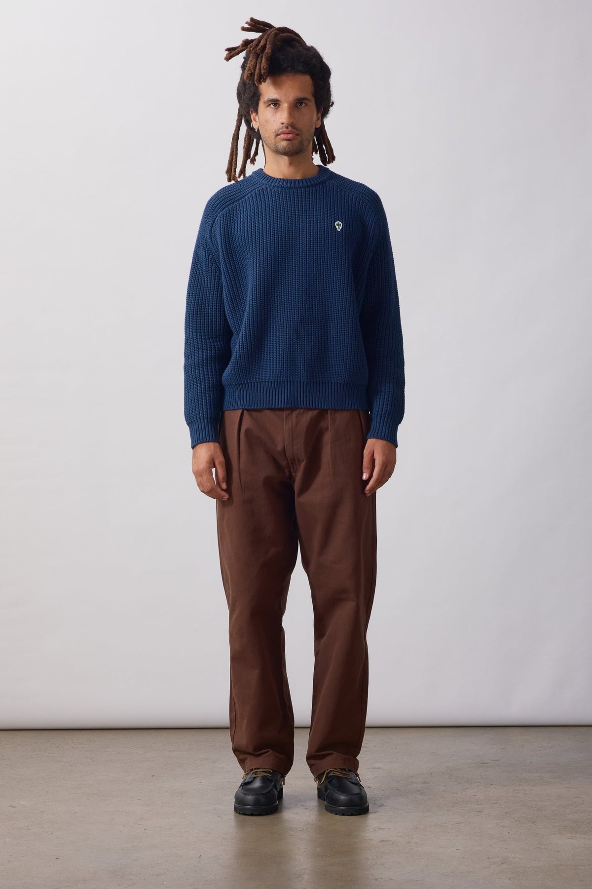 Maglia Artichoke Chunky Uomo Dark Navy
